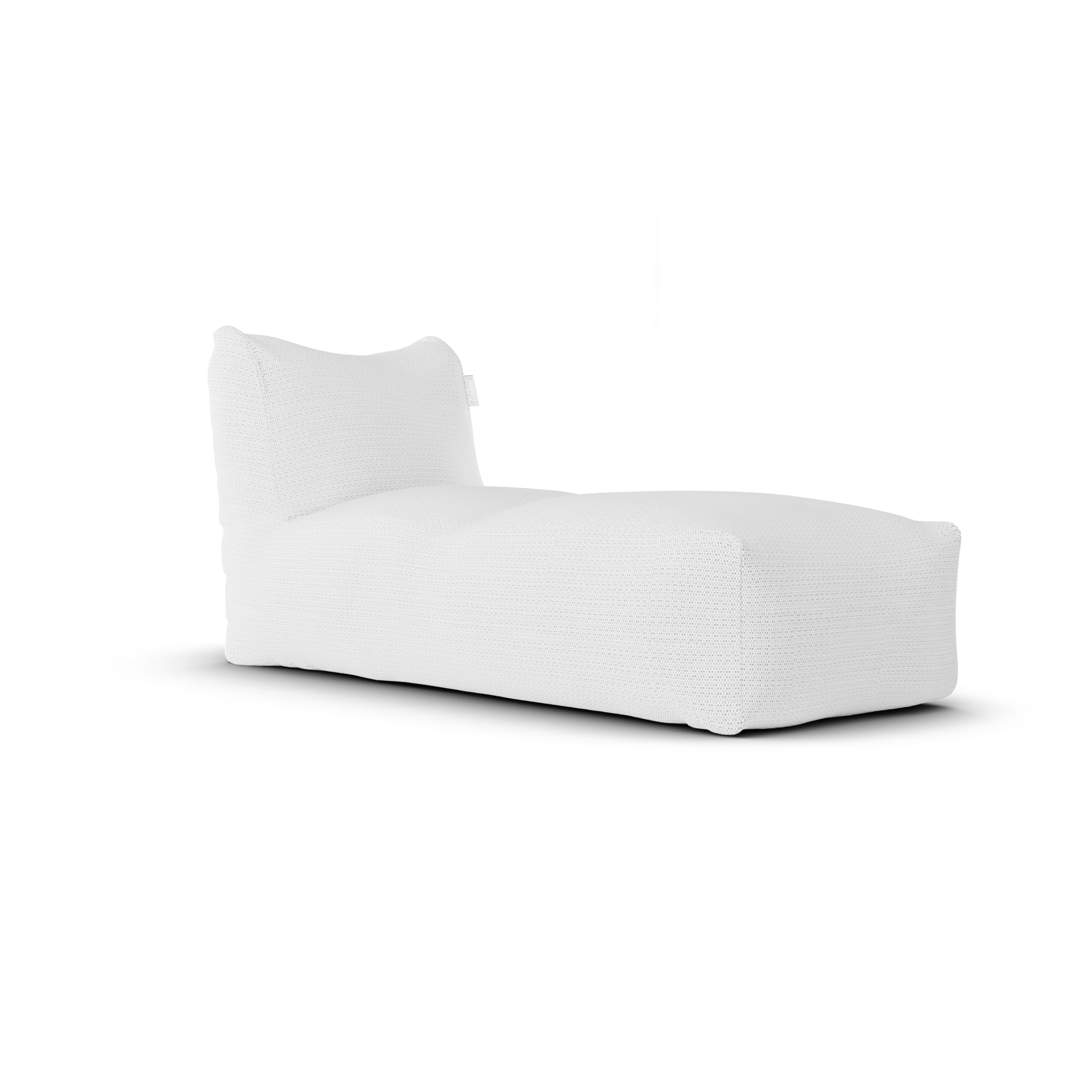 Laui Lounge™ - Sillón largo boho blanco