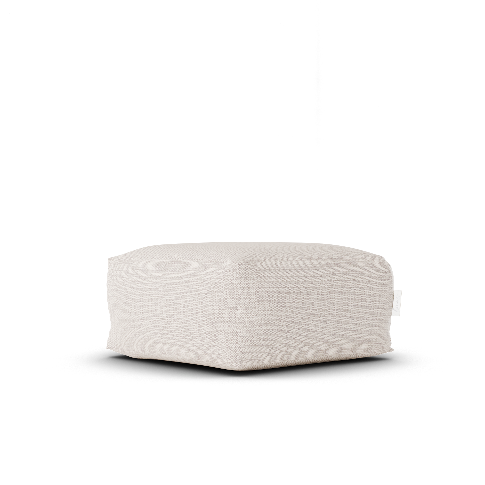 Laui Lounge™ - Puf cuadrado Boho Beige
