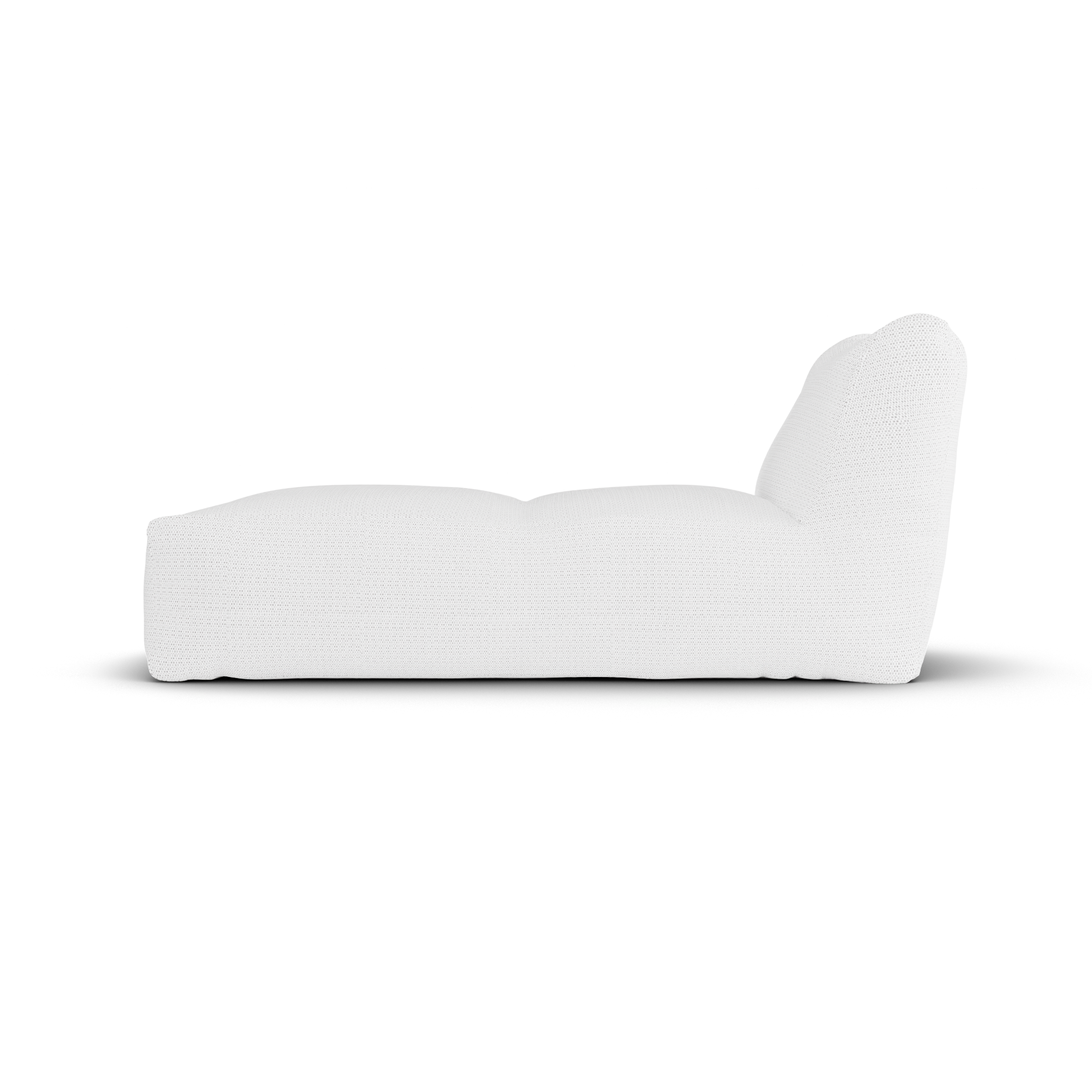 Laui Lounge™ - Sillón largo boho blanco