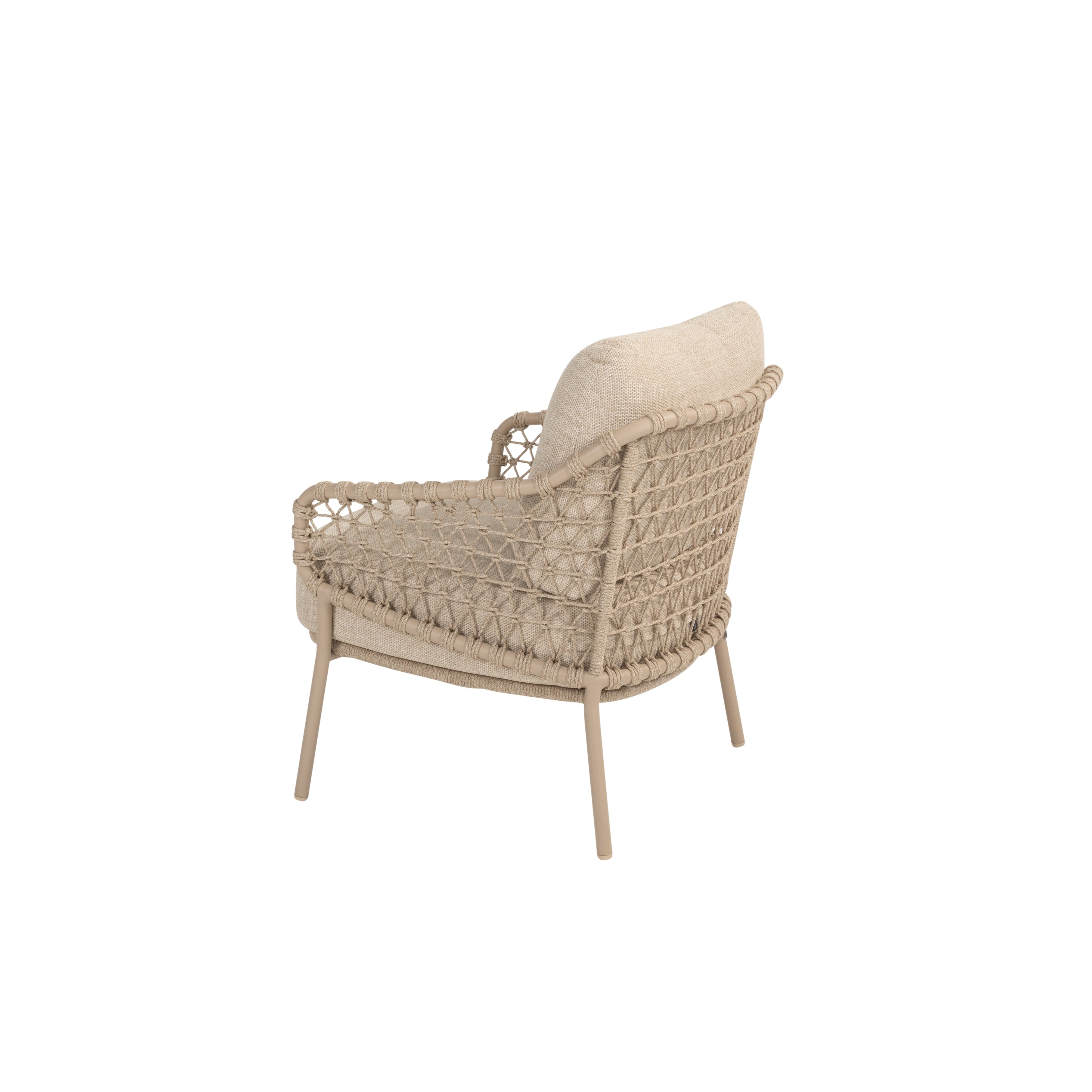 SARDINIA LOW DINING CHAIR | LATTE CUSHION