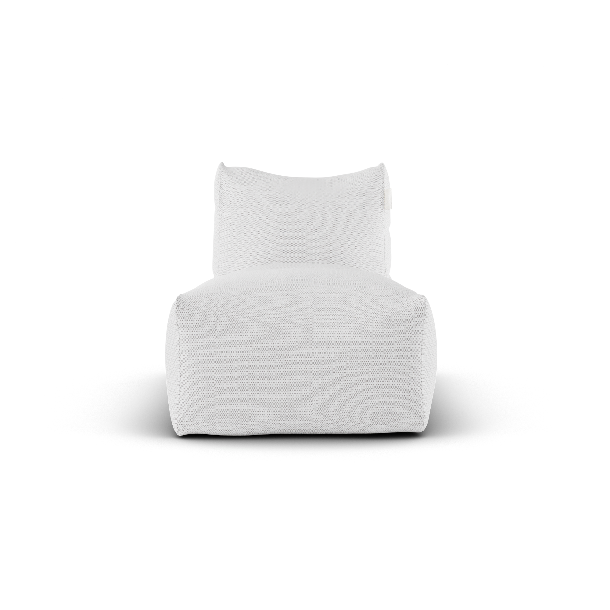 Laui Lounge™ - Sillón largo boho blanco