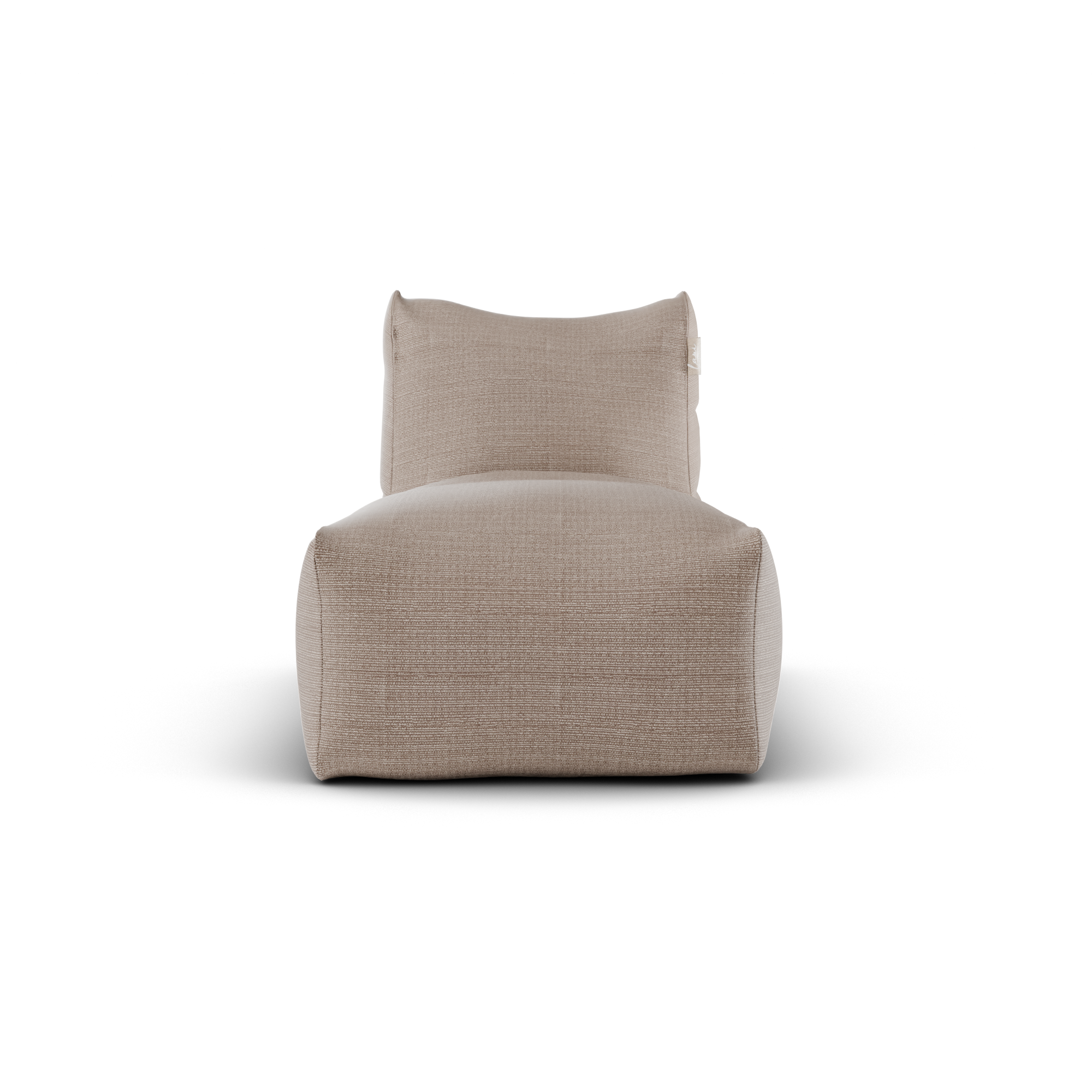 Laui Lounge™ - Sillón largo boho color topo