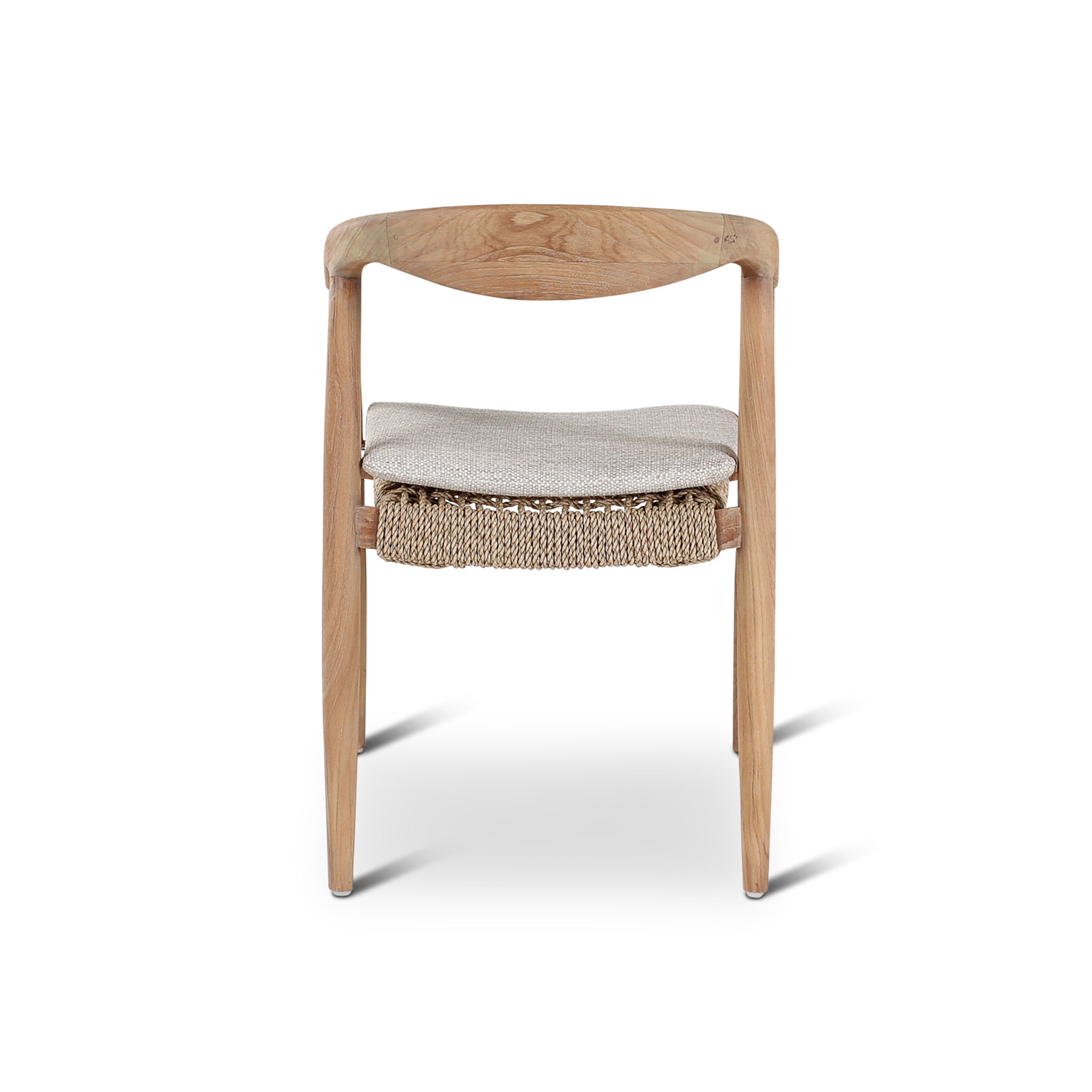 Anais Buitenfauteuil | Teak Natuurlijk | Crème Kussen | Castle Line