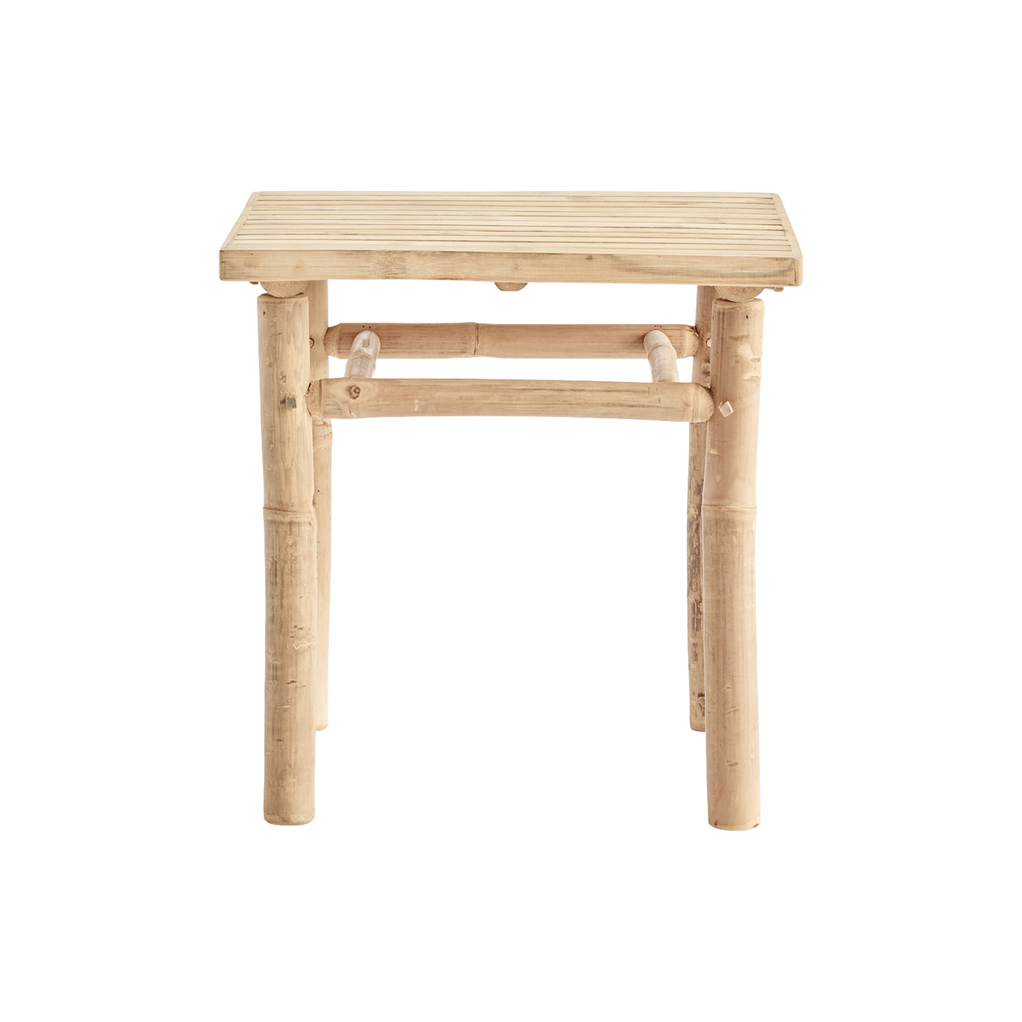 Bamboe bijzettafel | 45 x 45 x H 45 cm