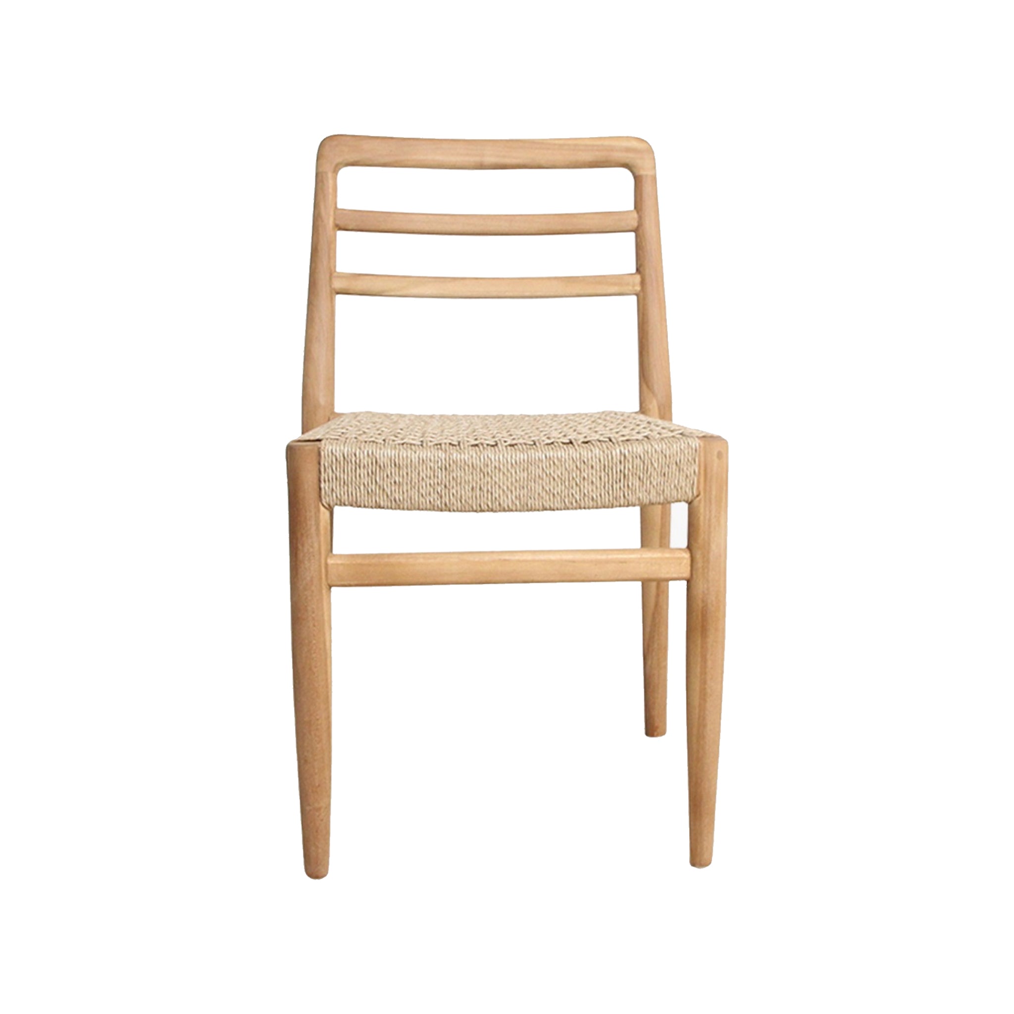 Silla de exterior de teca Barro