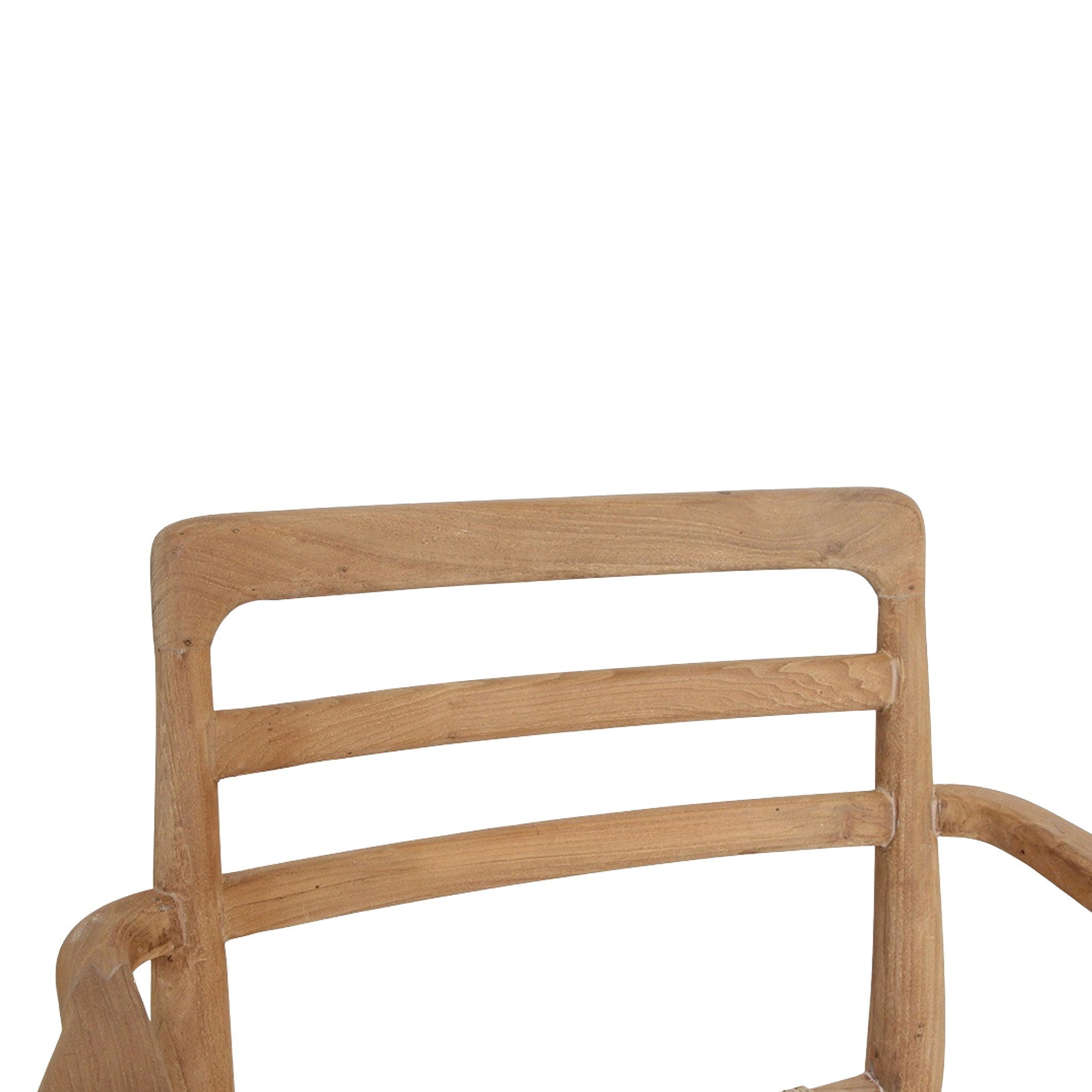 Sillón de exterior de teca Barro