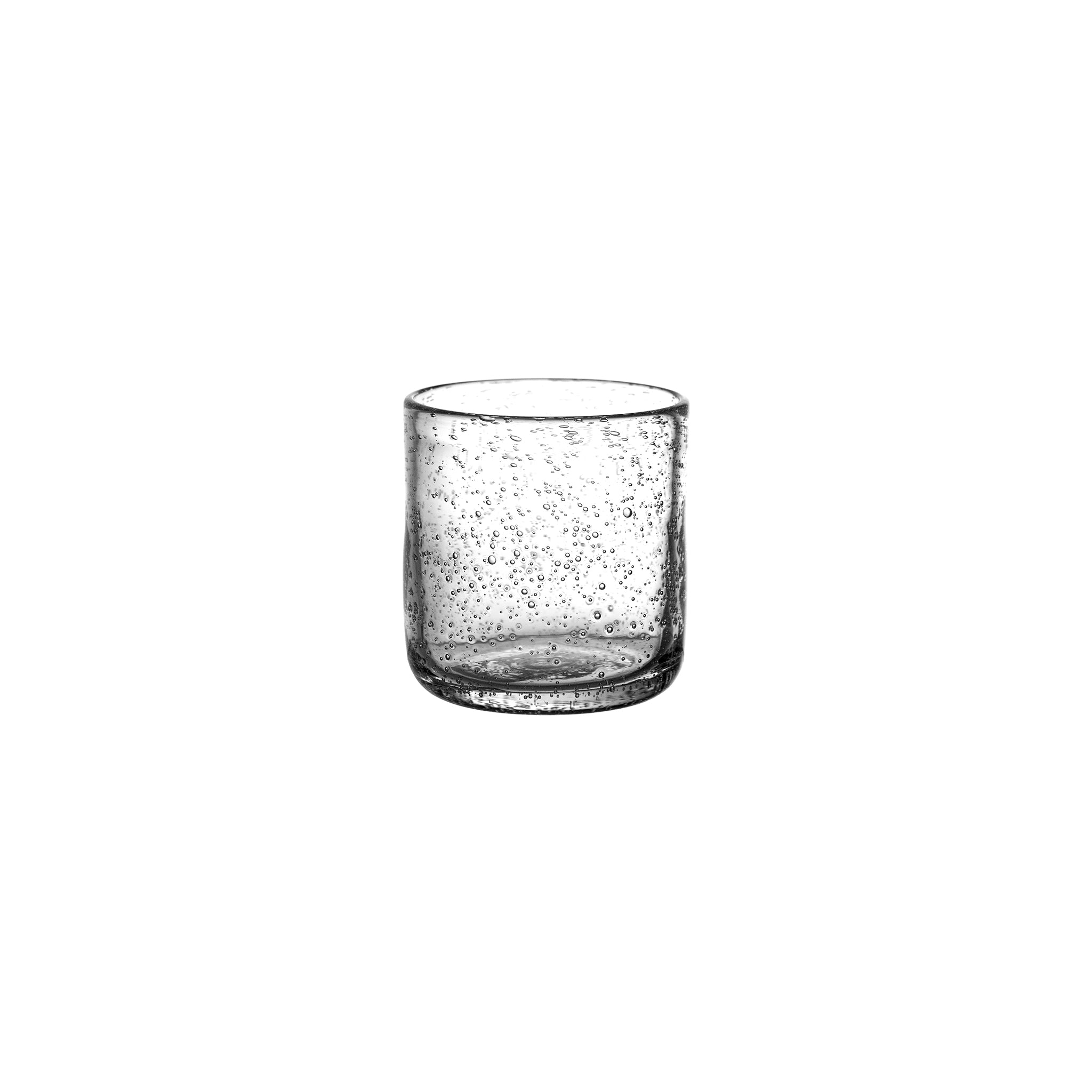 Vaso de burbujas | Transparente | Ø8x8,2cm