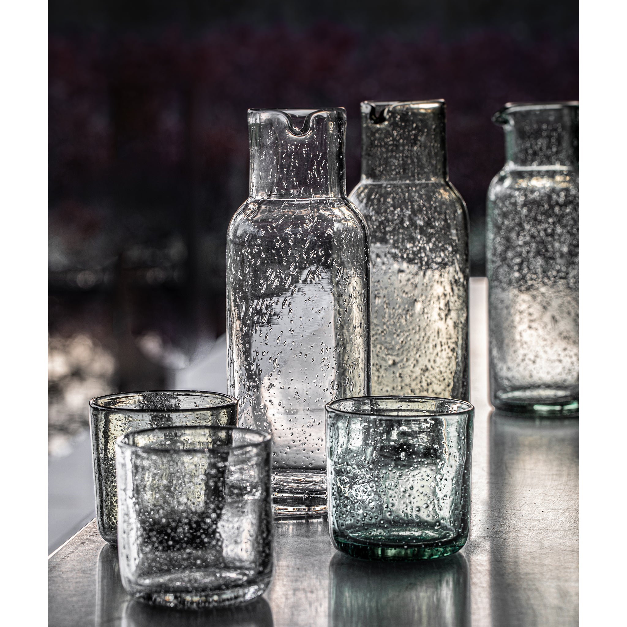 Vaso de burbujas | Transparente | Ø8x8,2cm