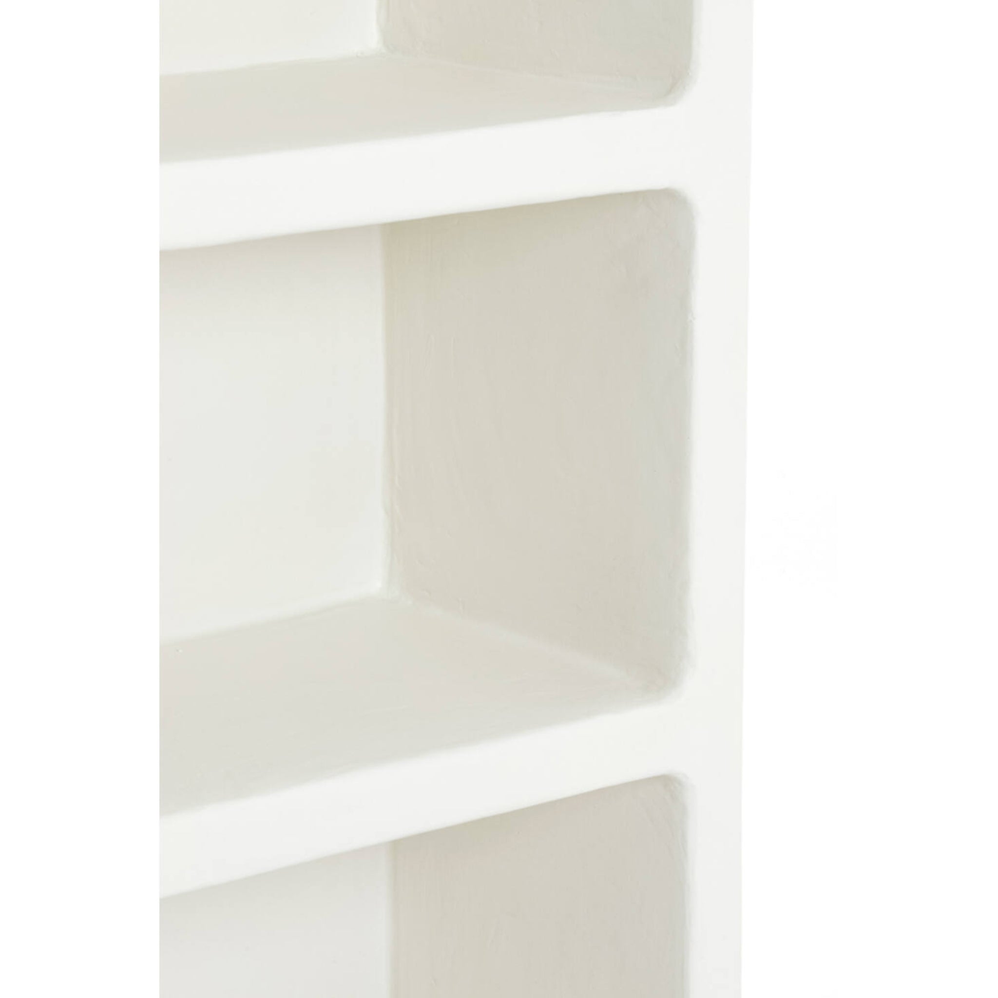 Gabinete Lahua | Yeso color crema y cal | 110 x 35 x 190 cm