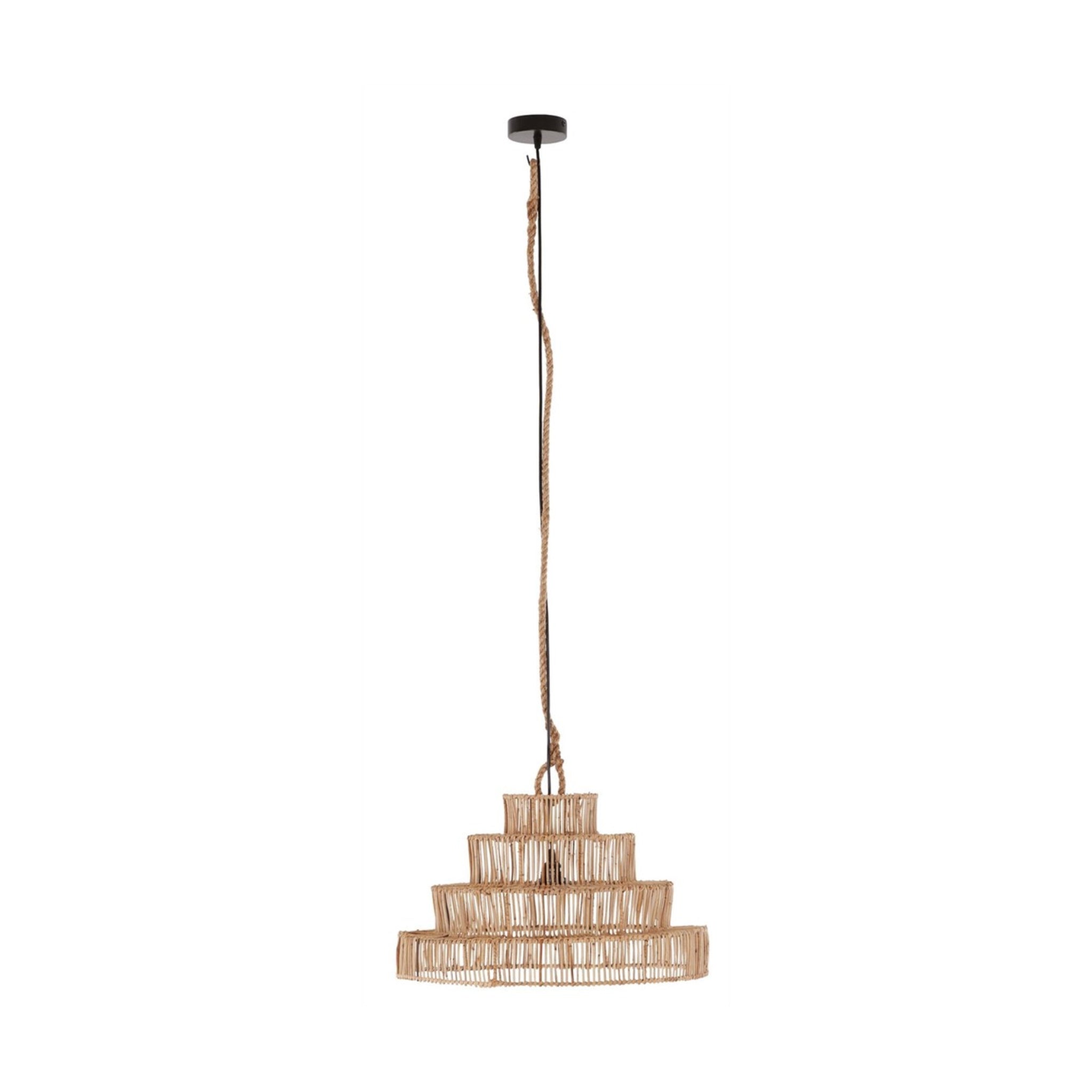 Lámpara Colgante Cala Llonga | Ratán natural | Ø50cm