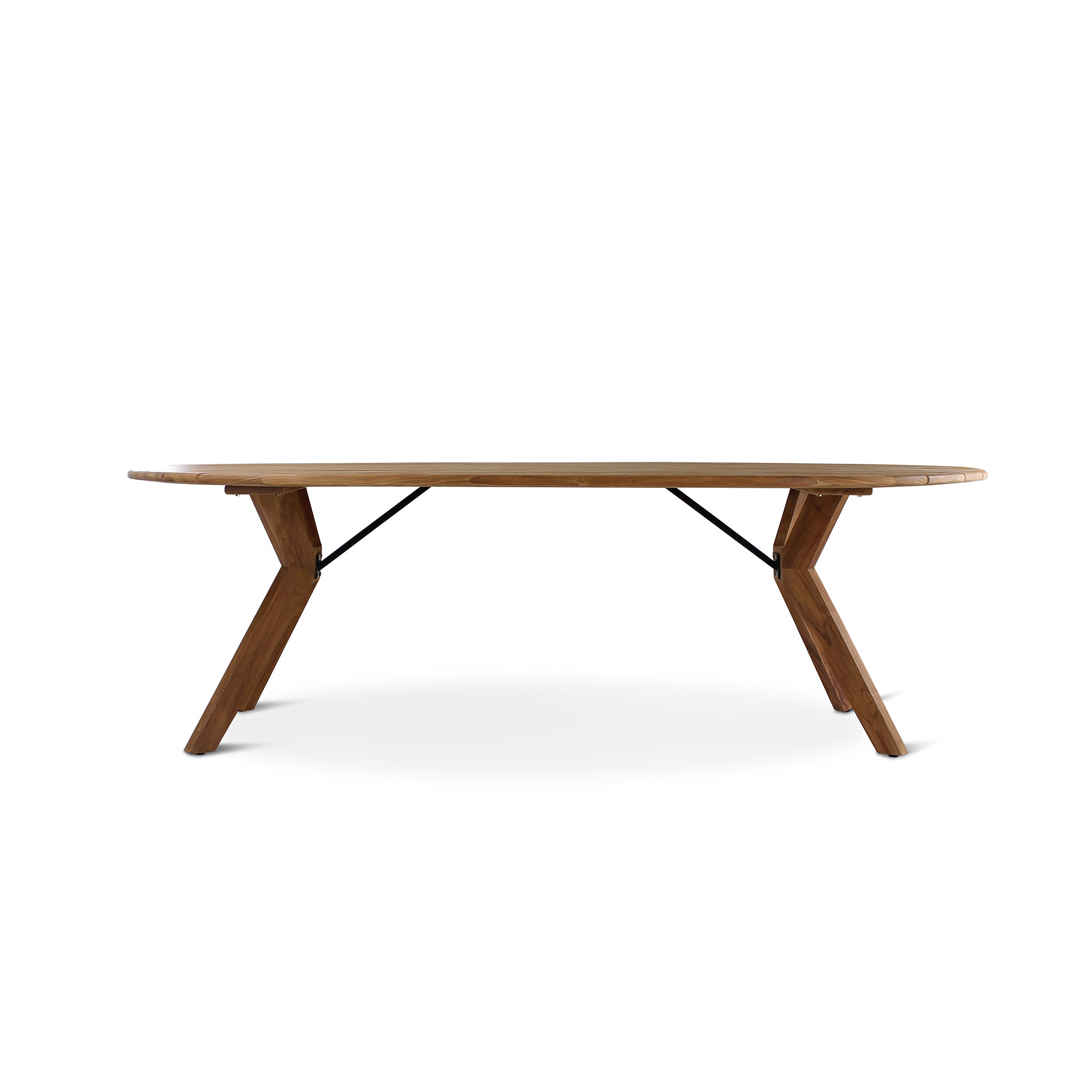 Mesa de exterior Castor | Teca natural | 300 x 126 cm | Línea Castle