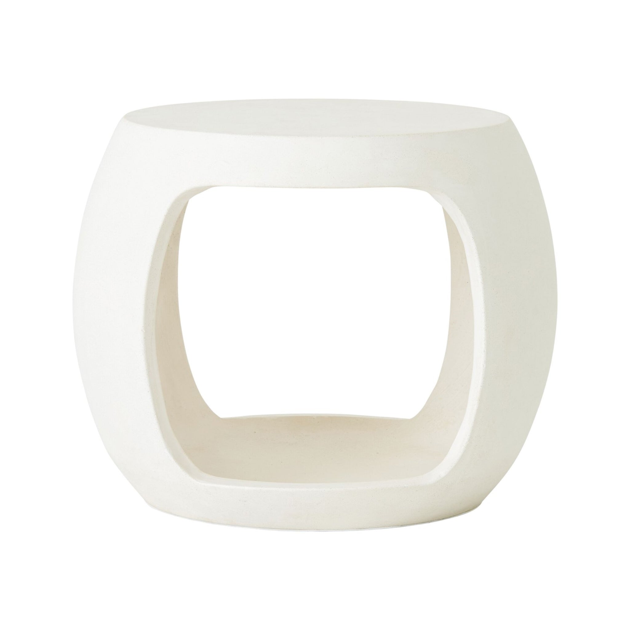 Mesa de centro Murla grande | Fibrocemento blanco