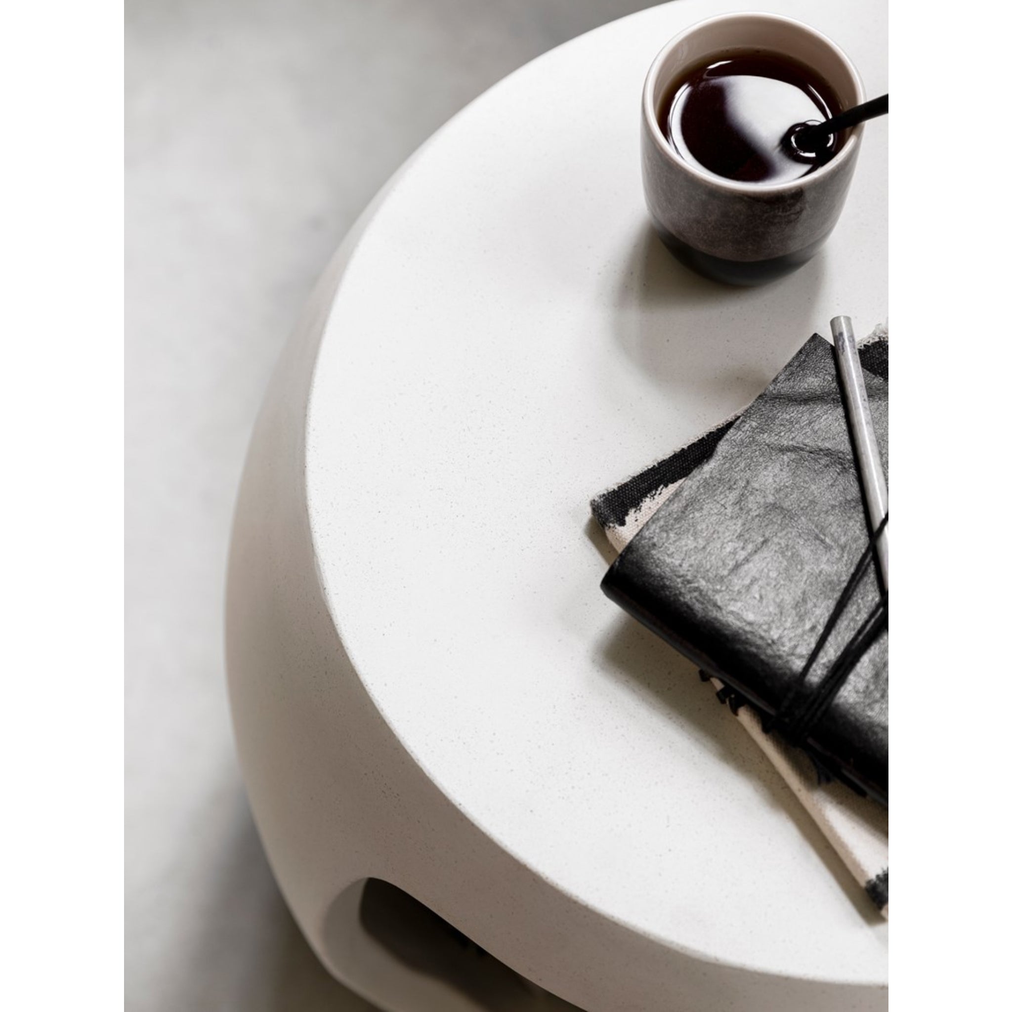 Mesa de centro Murla grande | Fibrocemento blanco