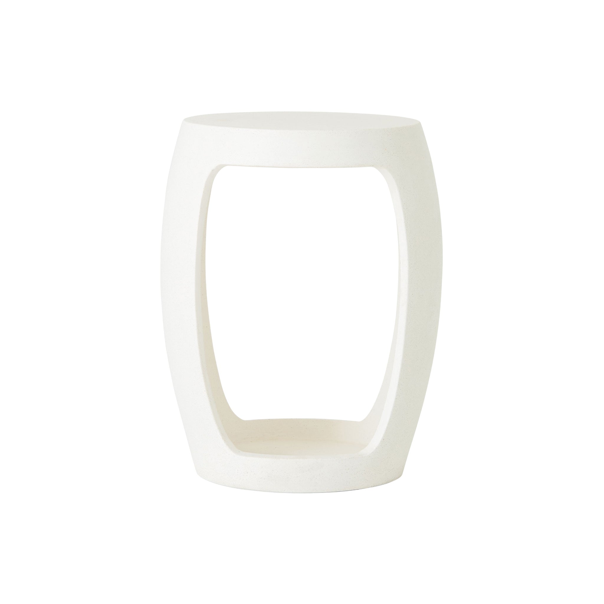 Mesa de centro Murla pequeña | Fibrocemento blanco