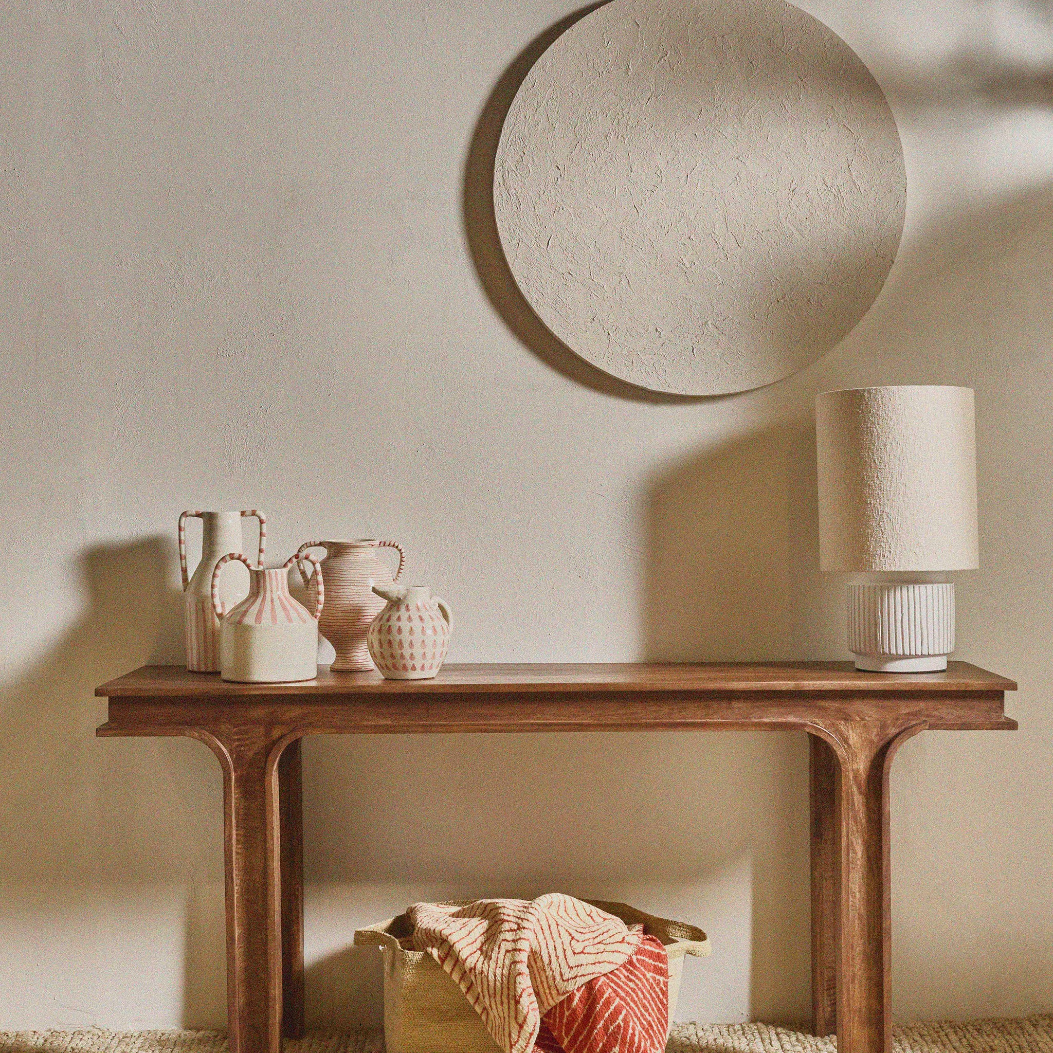 Cordoba Tafellamp | Wit | Ø18x31cm
