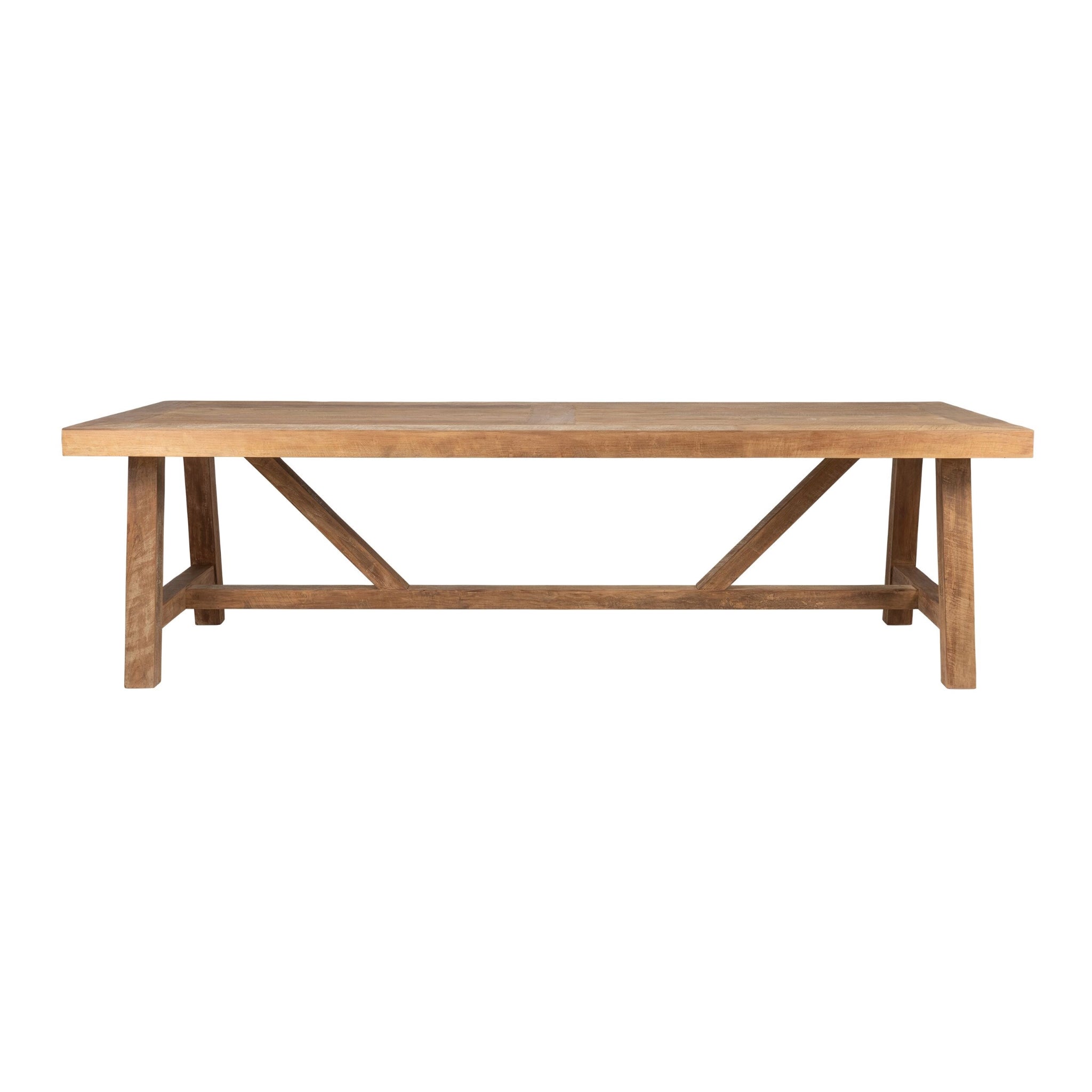 Mesa de comedor Donas | Teca | 250 x 100 cm