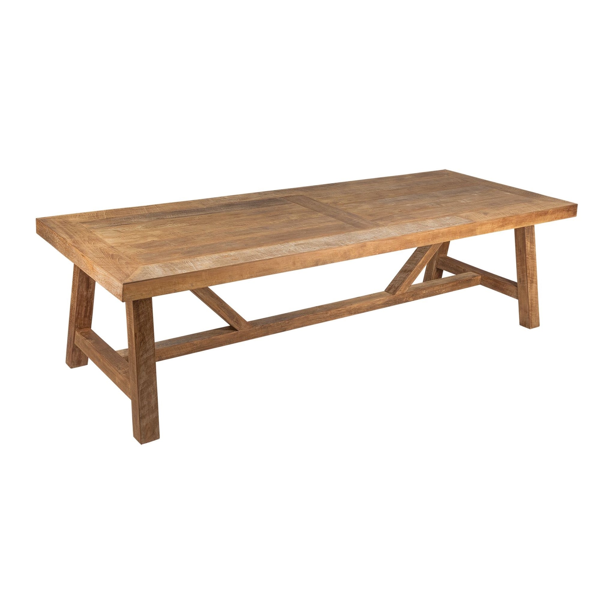 Mesa de comedor Donas | Teca | 250 x 100 cm