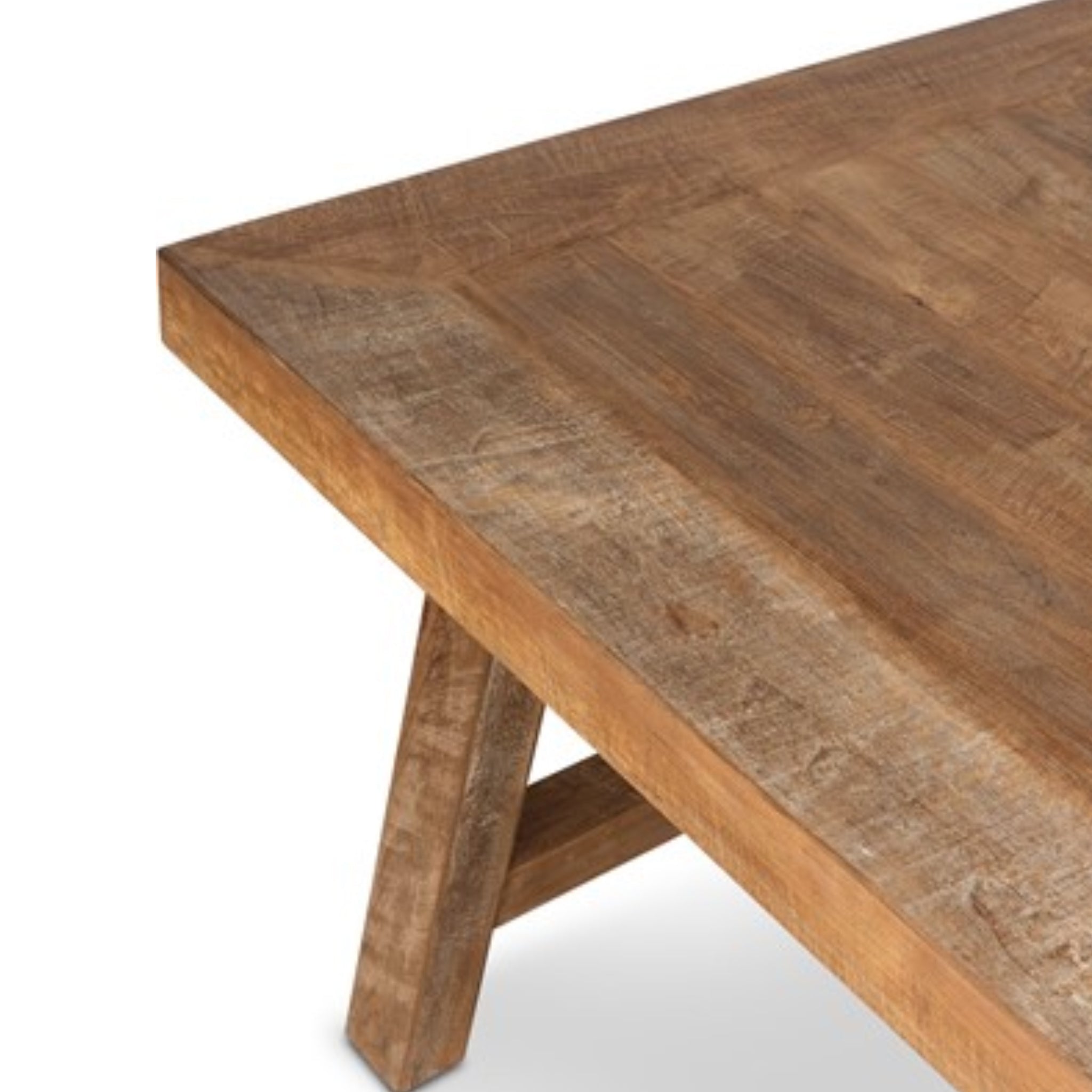 Mesa de comedor Donas | Teca | 250 x 100 cm