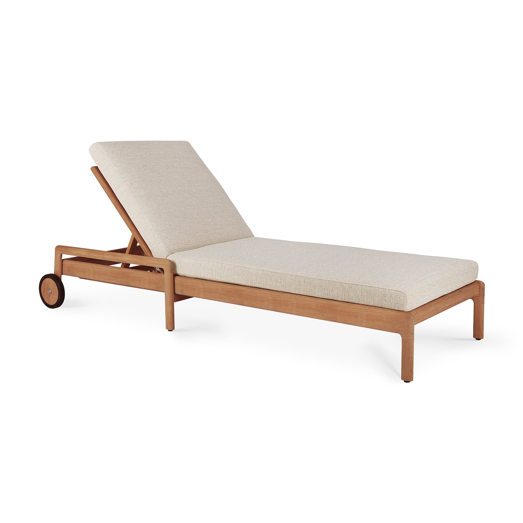 Ethnicraft | Tumbona ajustable para exterior Jack | Natural