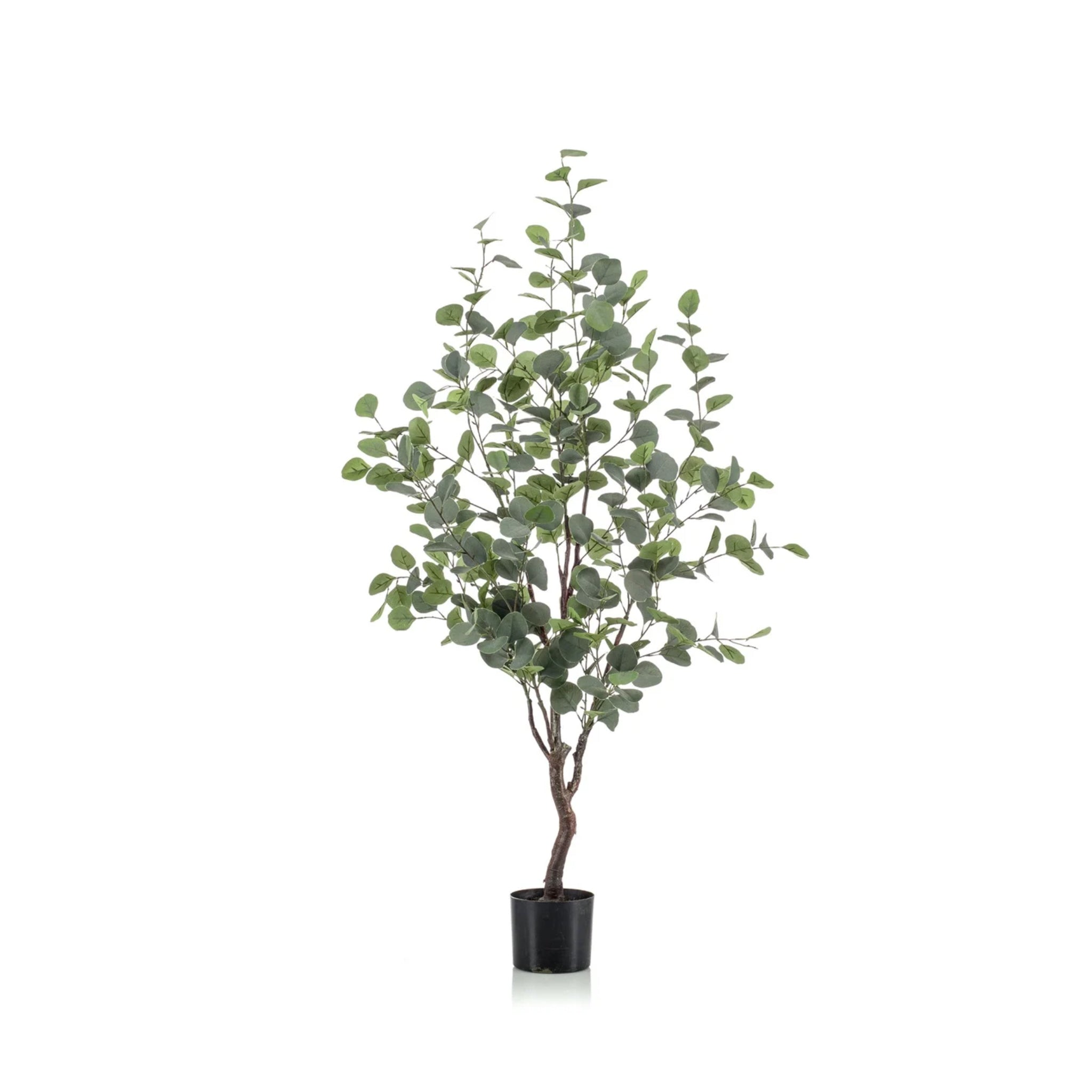 Planta artificial de interior | Árbol de eucalipto de 120 cm