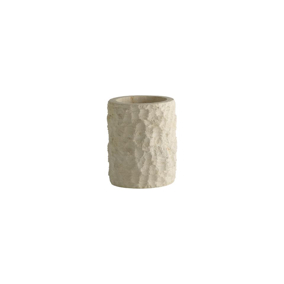 Jarra L de arenisca | Alto 17 cm