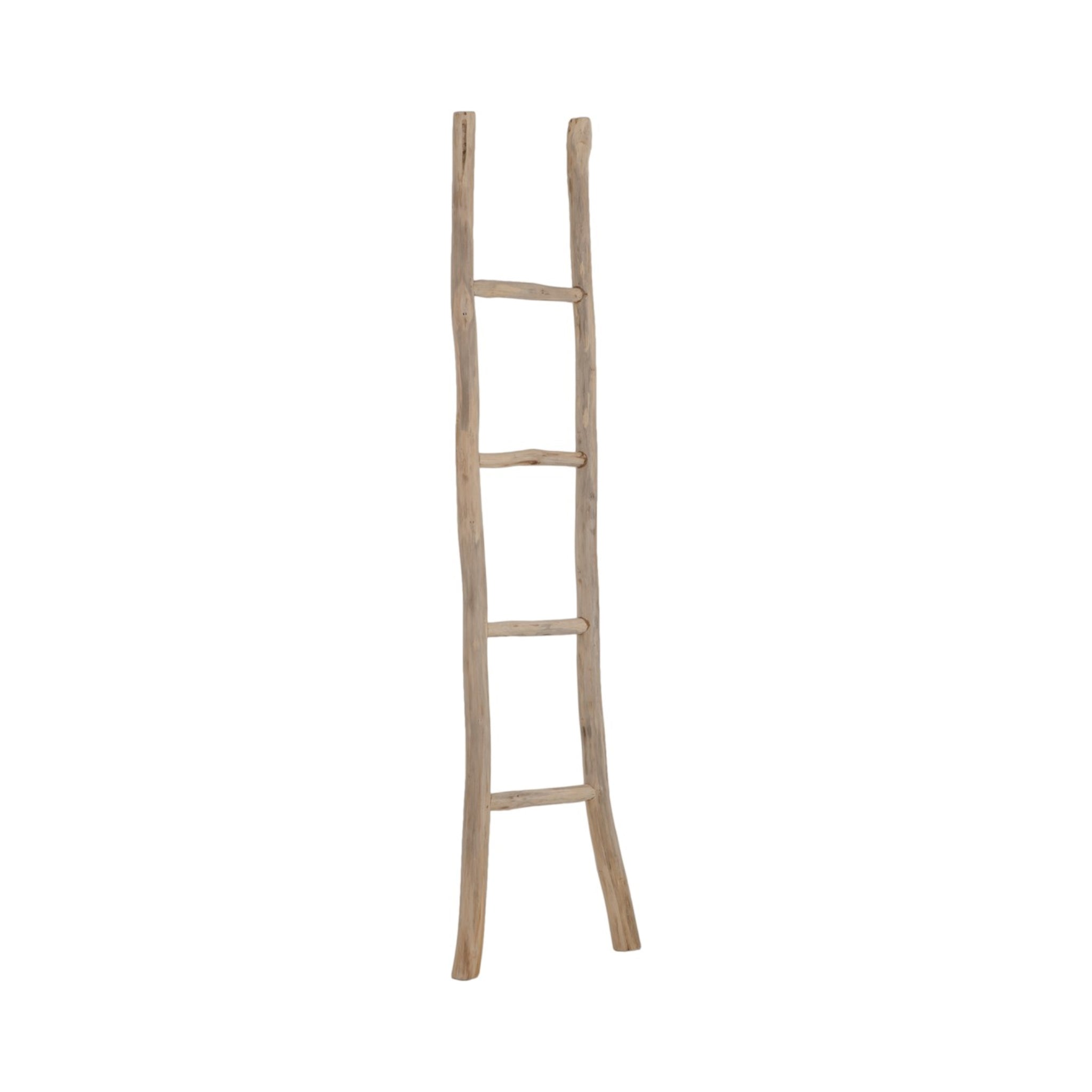 Escalera Muso | Teca Natural | 182x38cm