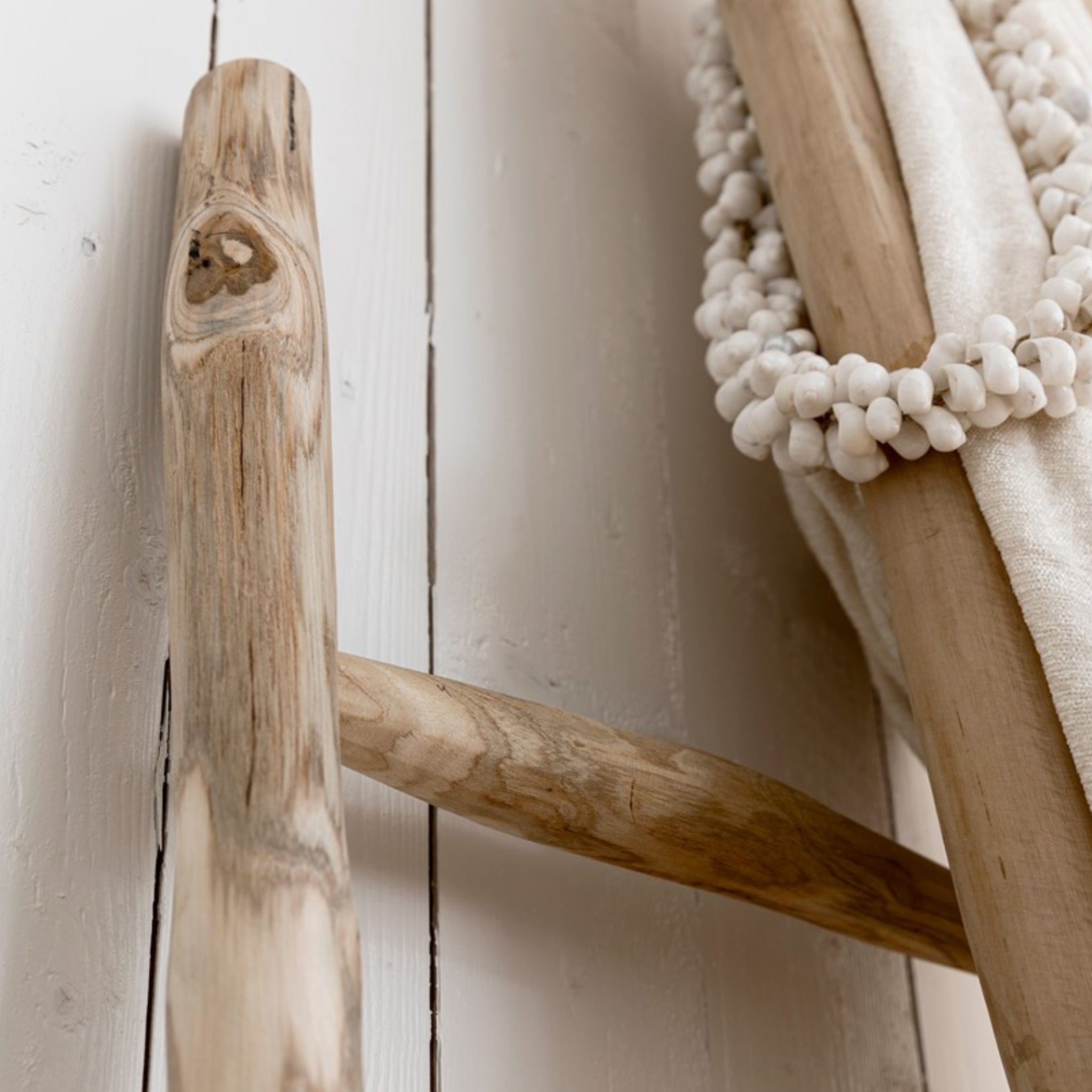 Escalera Bohemia | Teca Natural | 120x40cm