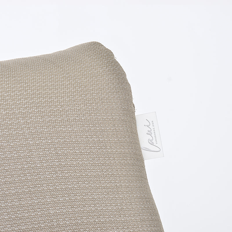 Laui Lounge™ - Sillón largo boho color topo