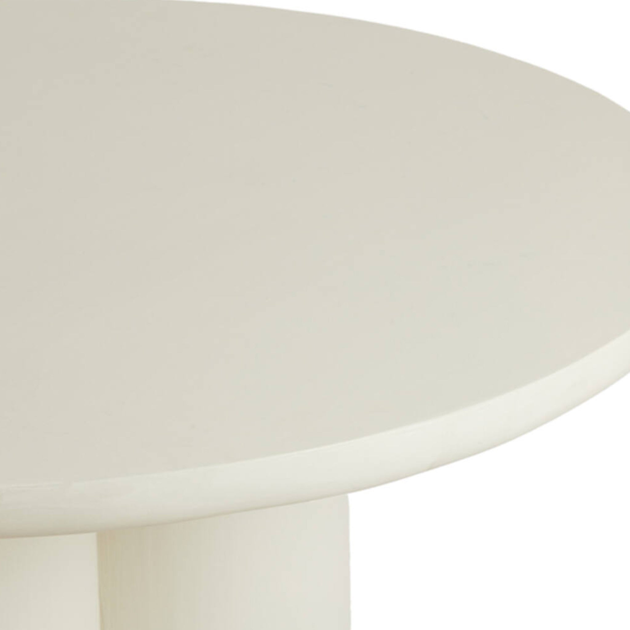 Lizu Crème Eettafel | Ø130cm