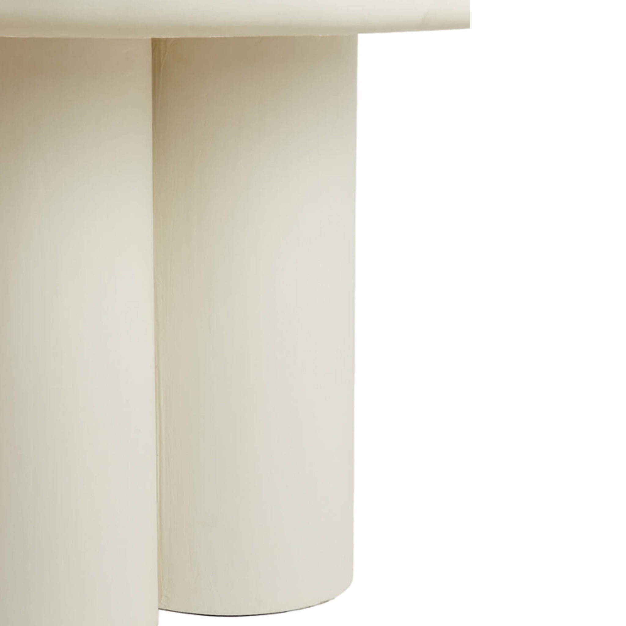 Lizu Crème Eettafel | Ø130cm