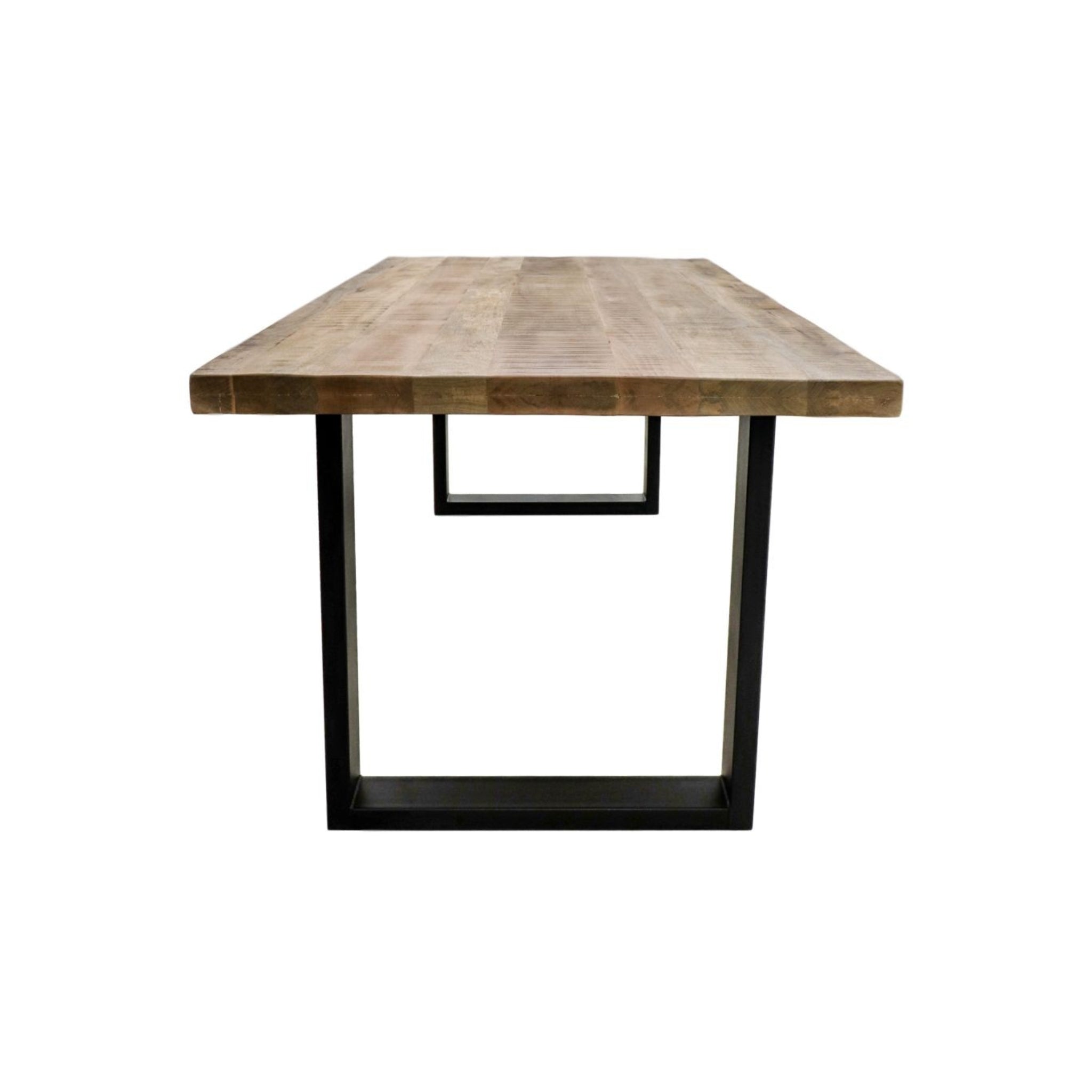Mesa de comedor de mango | 160/180/200/220/240 cm | Natural