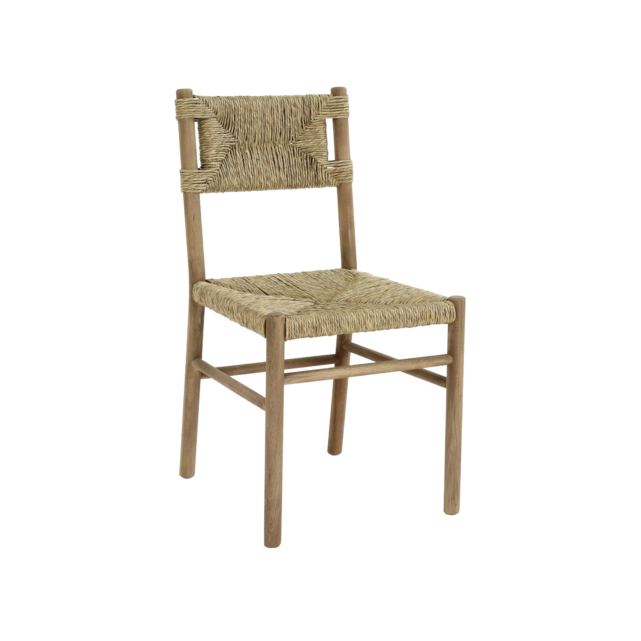 Silla de comedor Meri | Roble y algas marinas | Natural