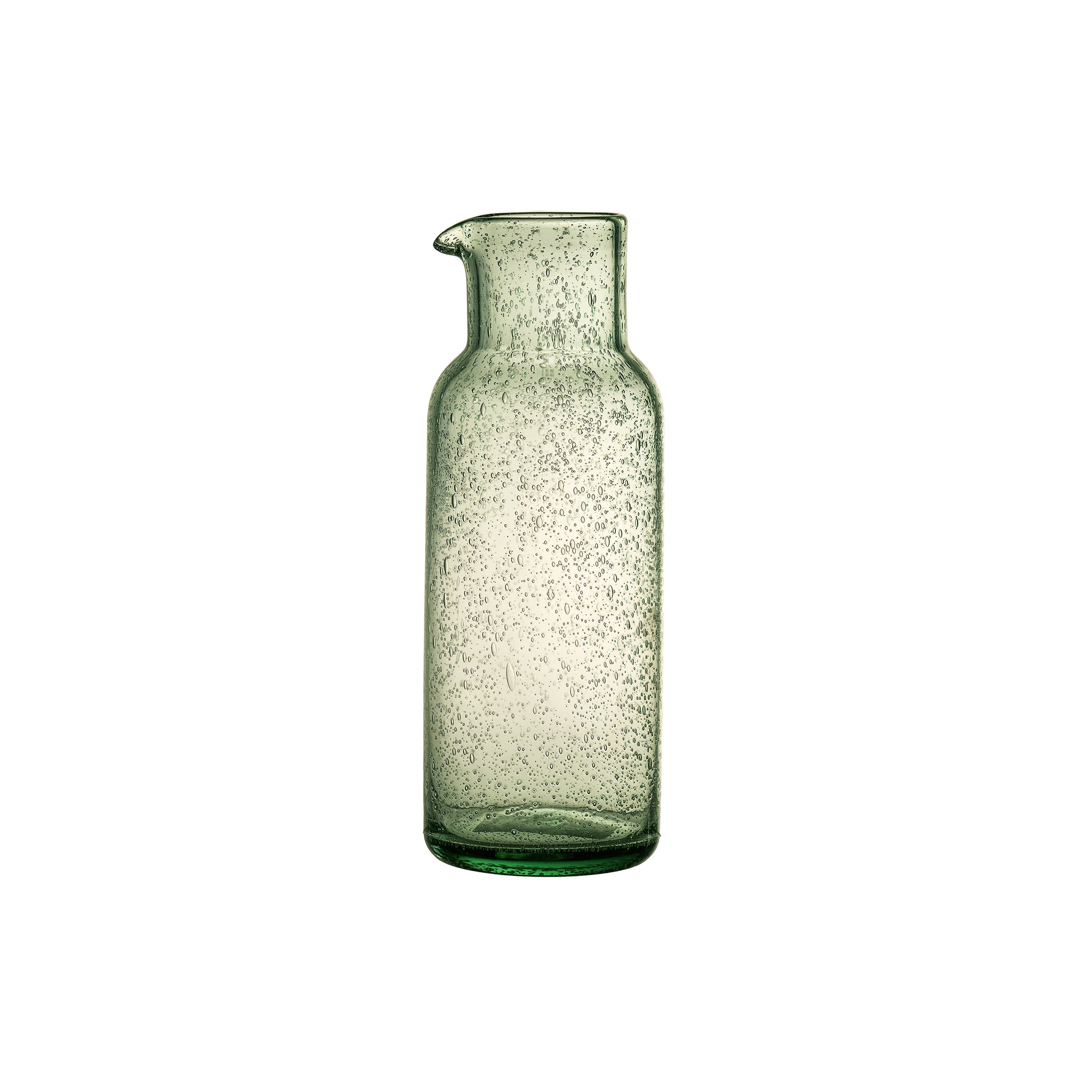 Jarra de burbujas | Verde claro | Ø8,5x24,5cm