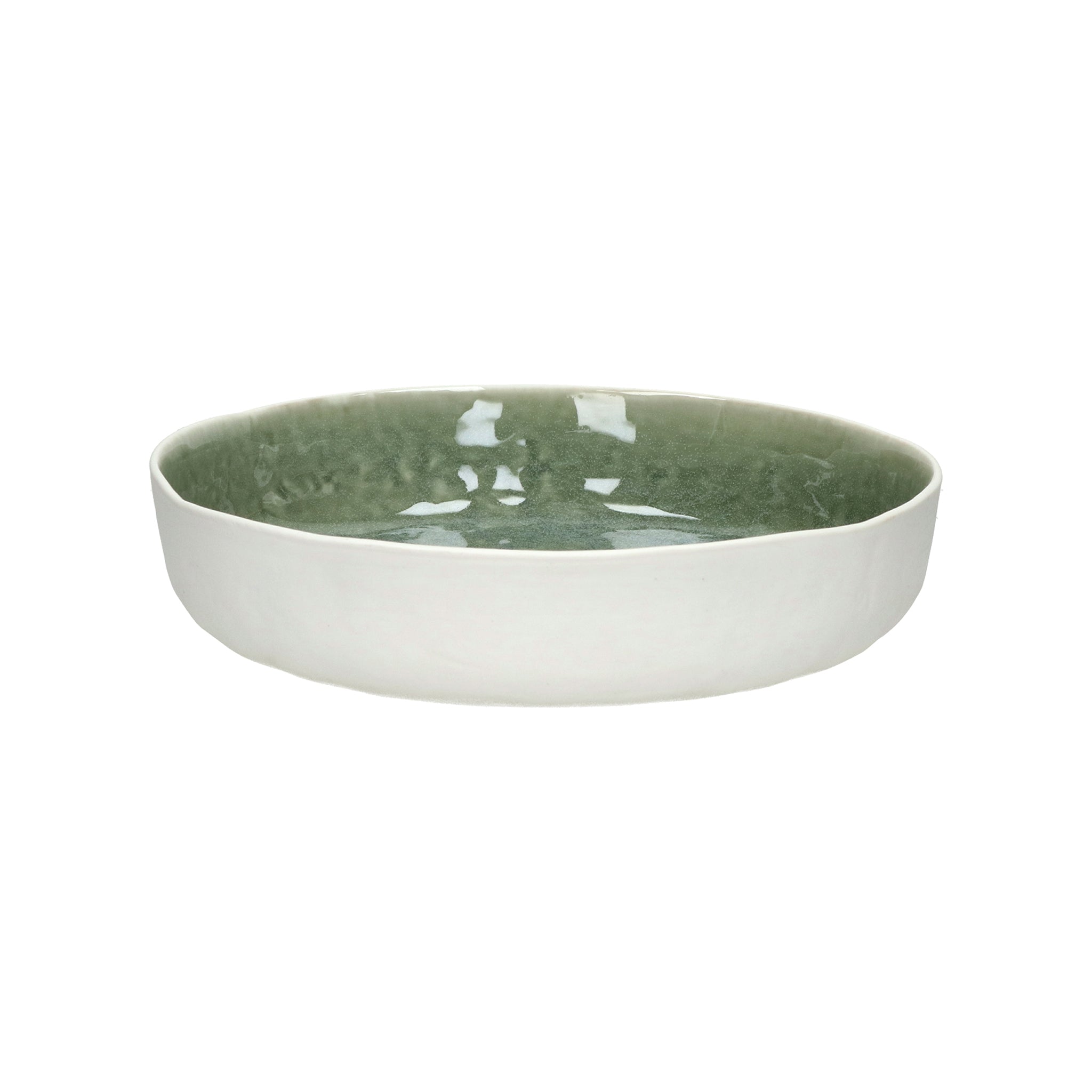 Piro Steengoed Blad | Zeegroen | Ø24x5,5cm
