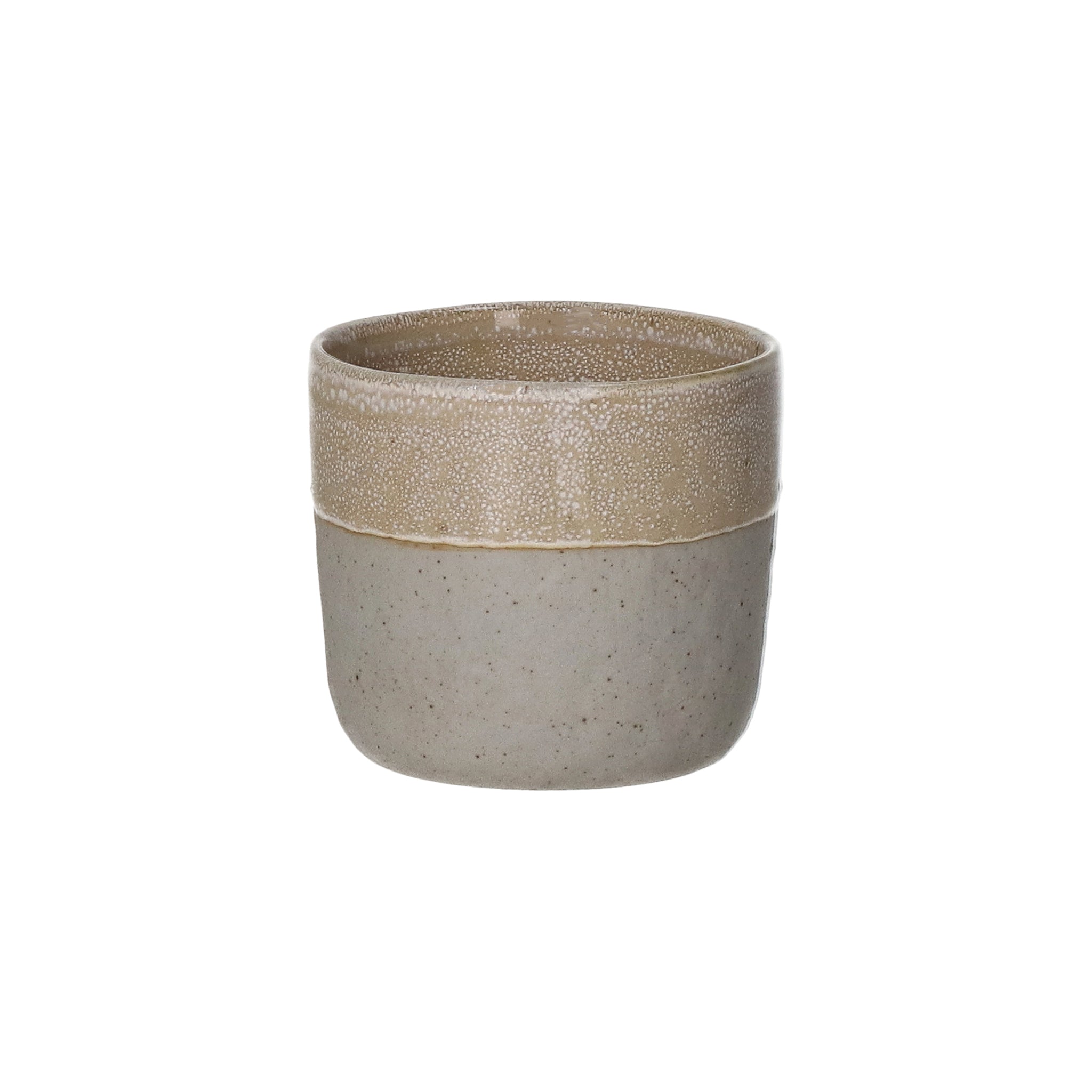 Vaso de gres Piro 16 cl | Concha | Ø7 x 6,5 cm