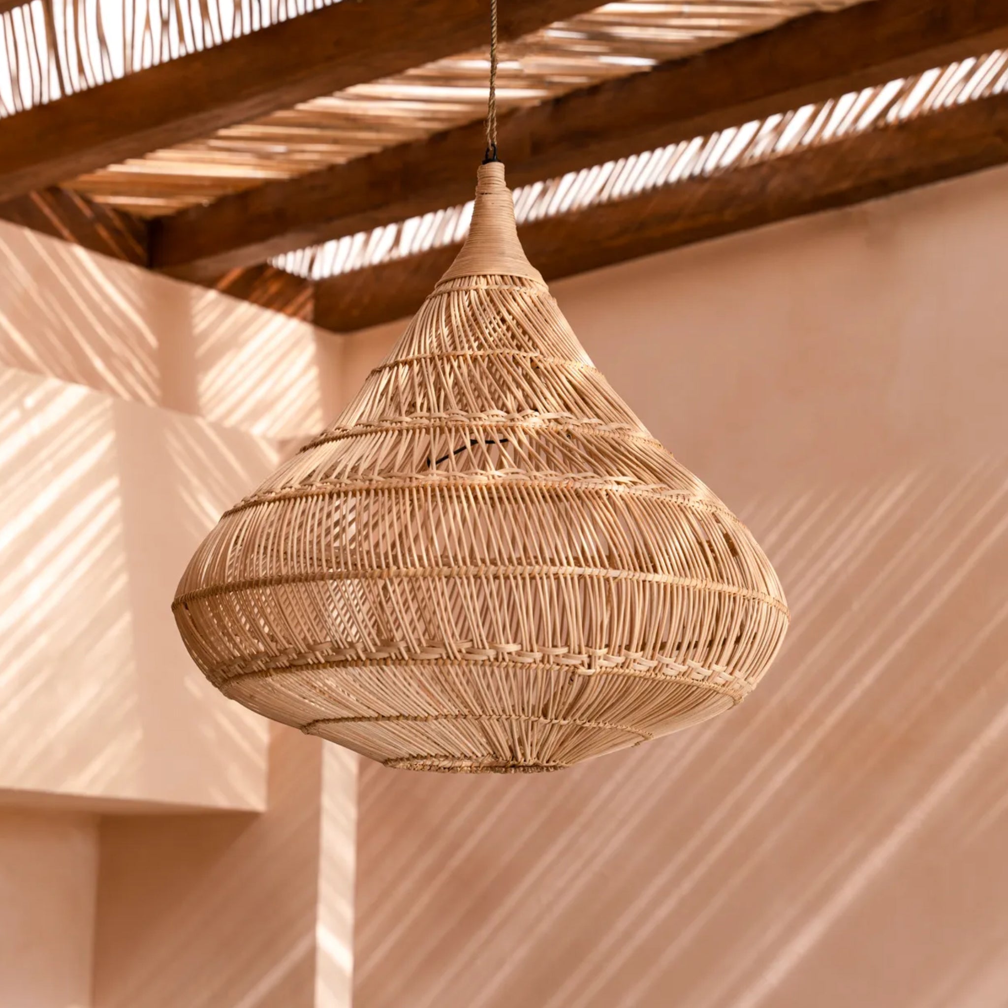 Colgante Gota - Natural - XL