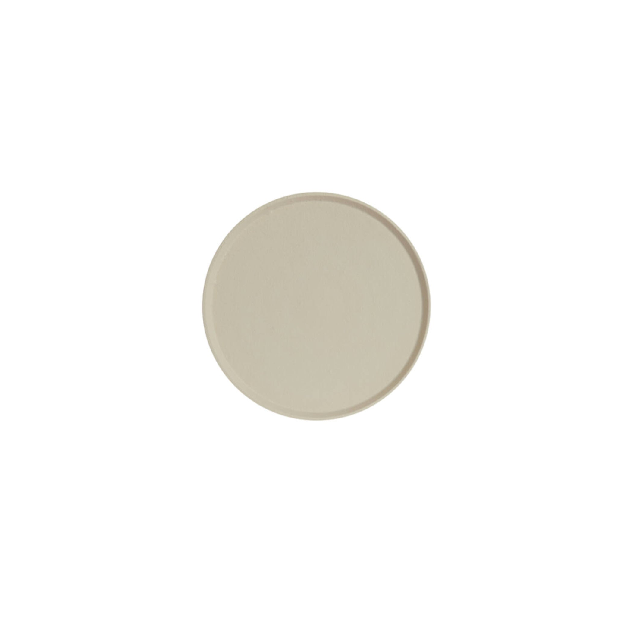 Bandeja Laes Crème | Ø21,5x1,5cm