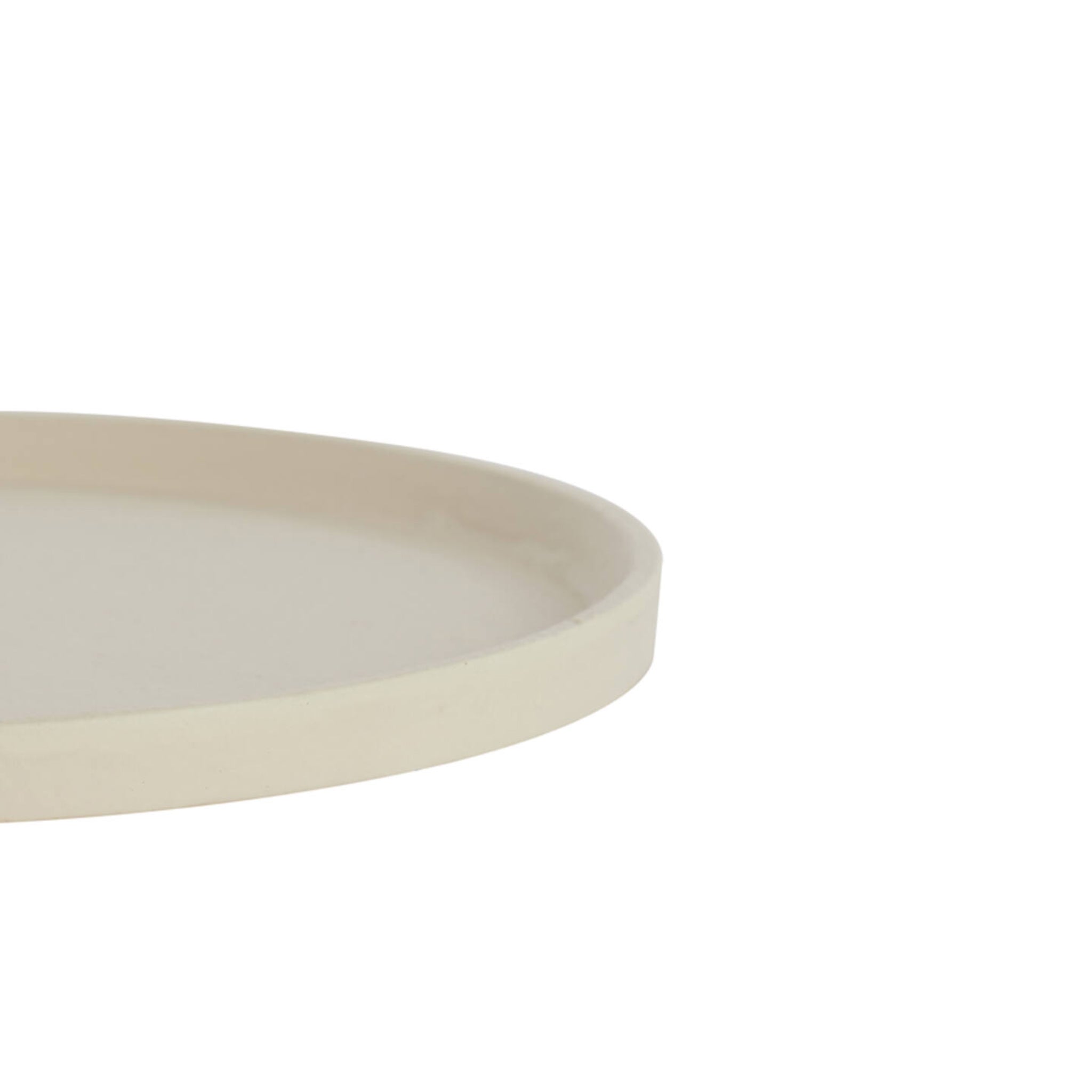 Bandeja Laes Crème | Ø21,5x1,5cm