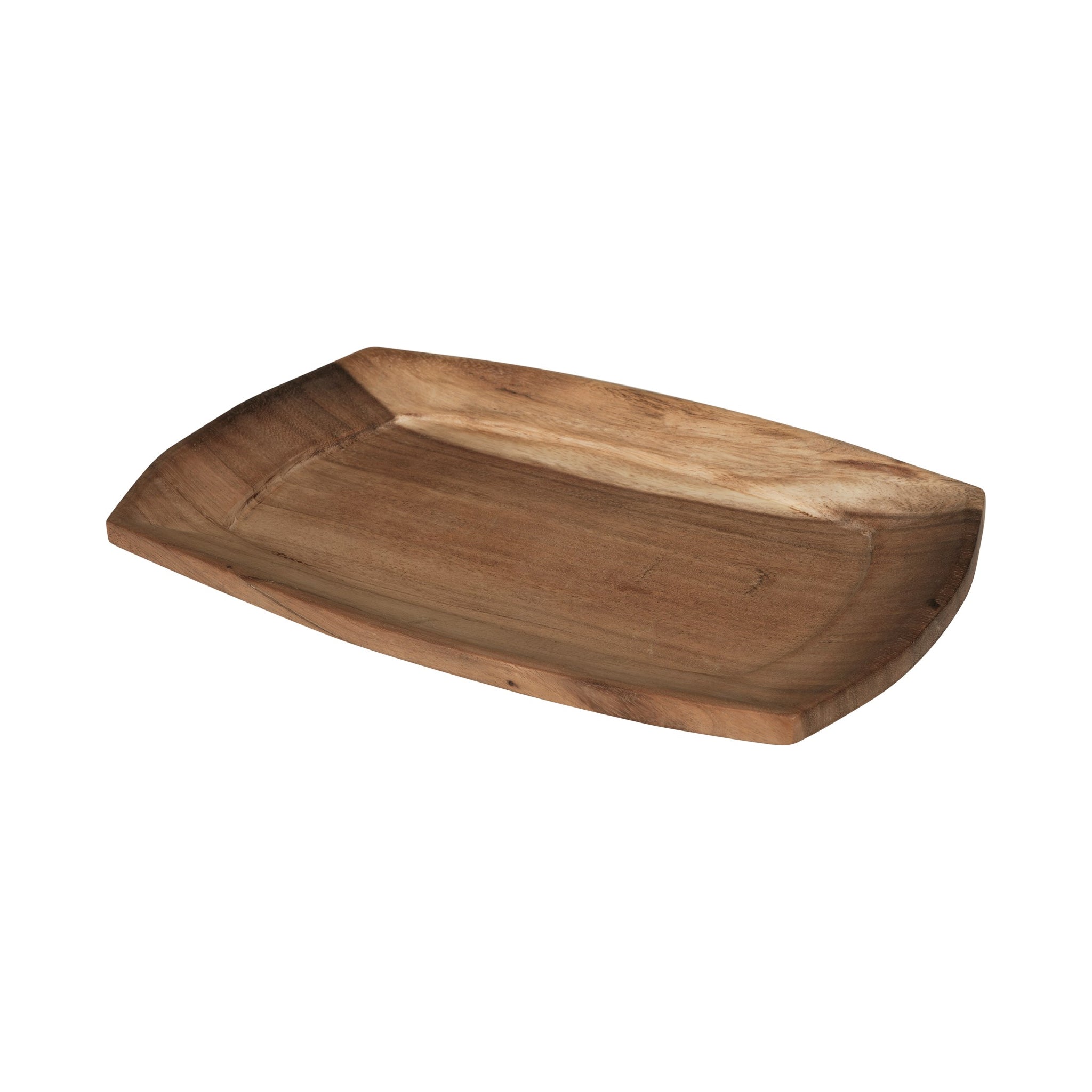 Bandeja de madera | Teca | 40,5 x 27 cm