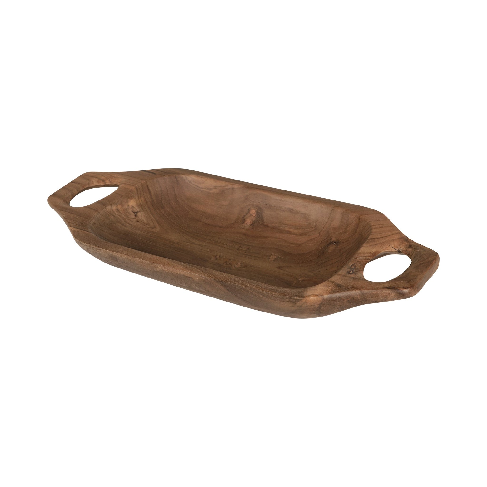 Bandeja de madera | Teca | 42 x 20 cm