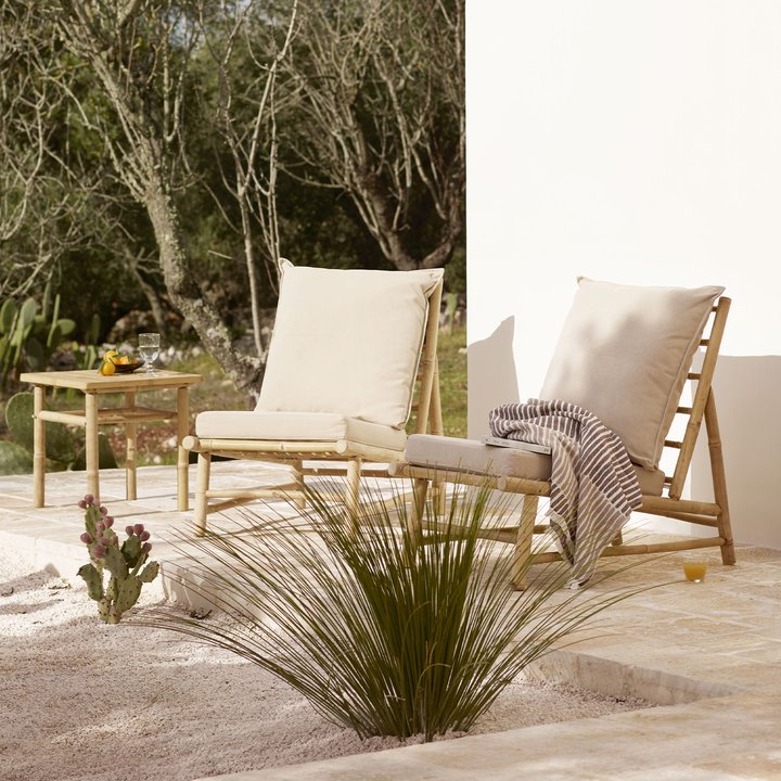 SILLÓN DE BAMBÚ | CON COJÍN
