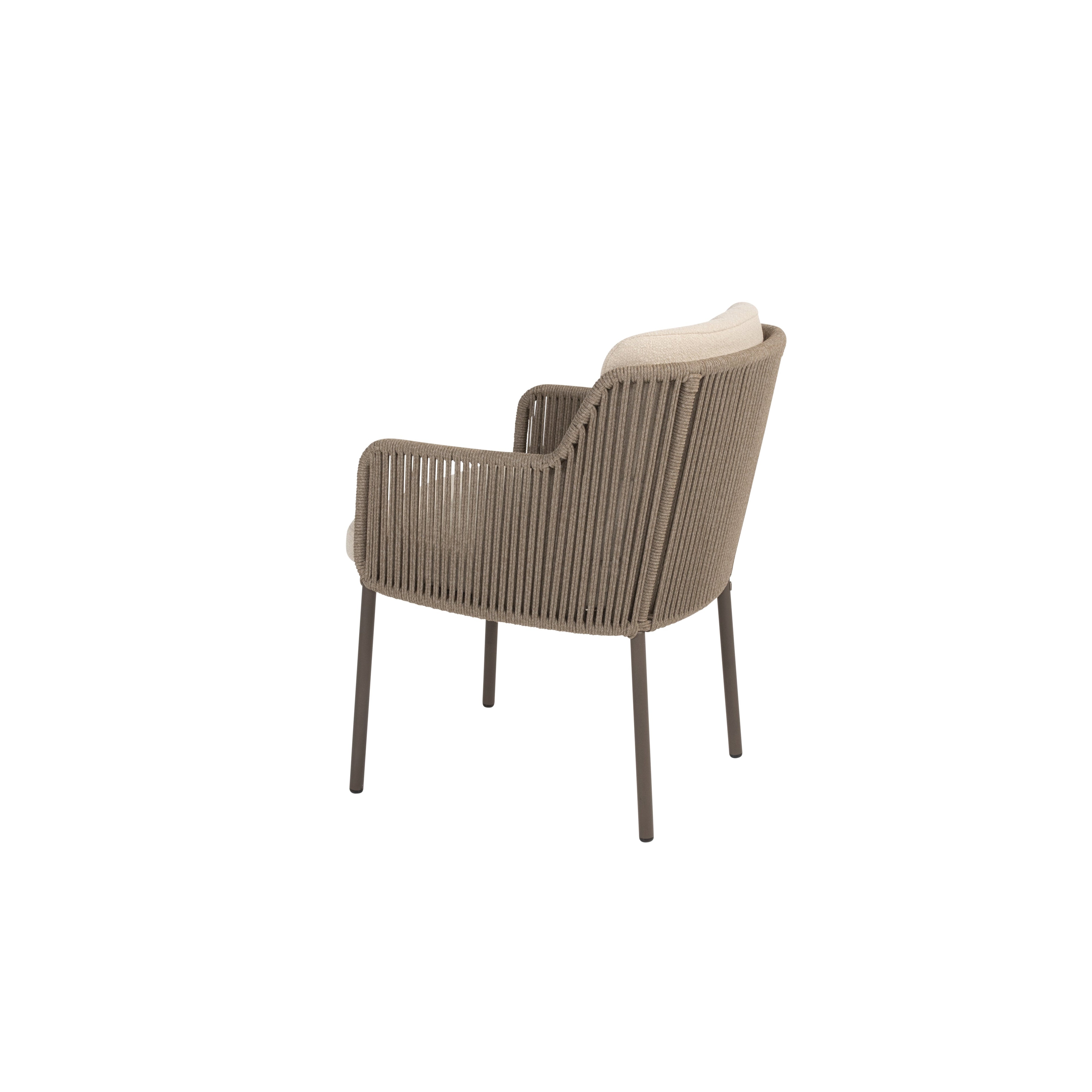 BERNINI DINING CHAIR | TERRE WITH 2 PILLOWS