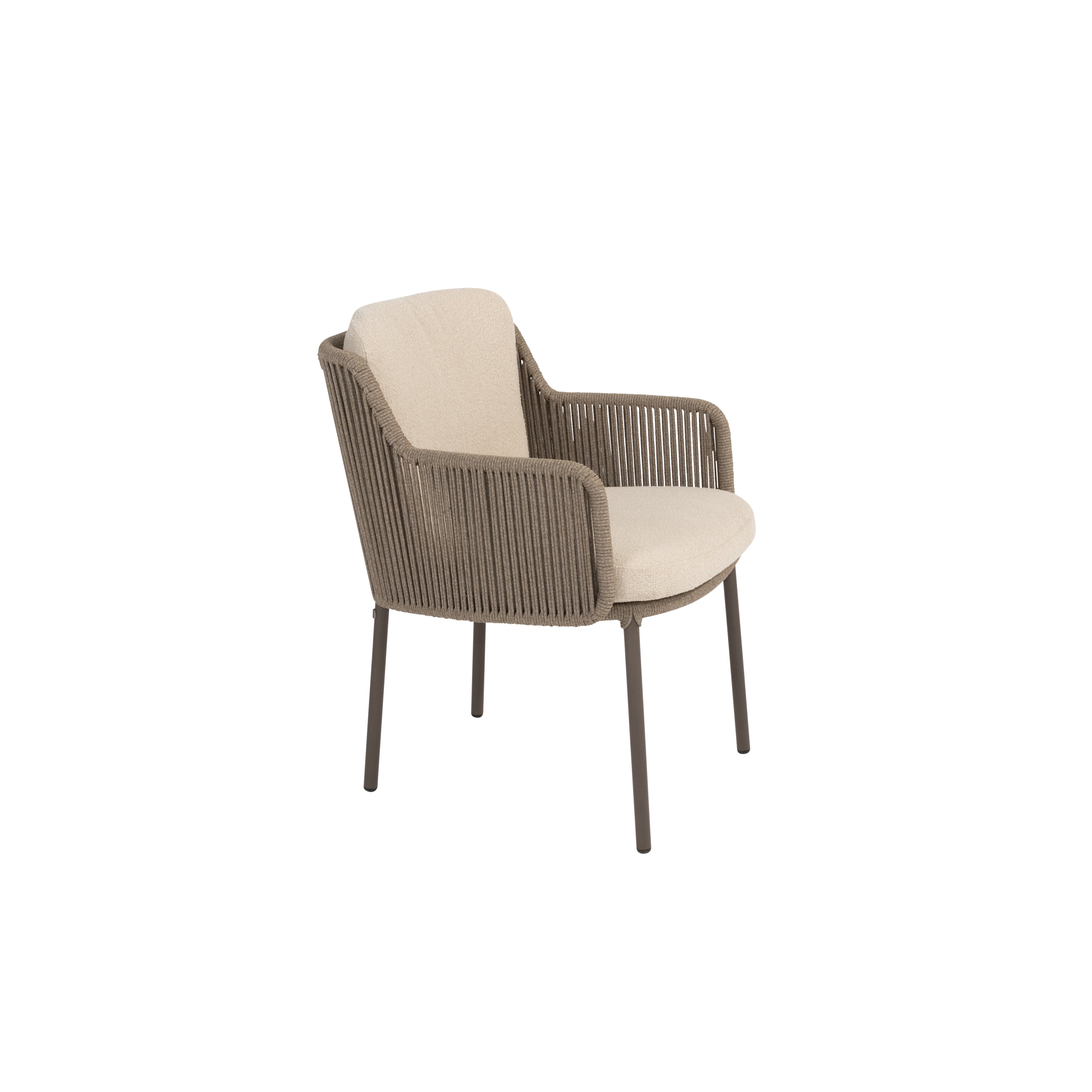 BERNINI DINING CHAIR | TERRE WITH 2 PILLOWS