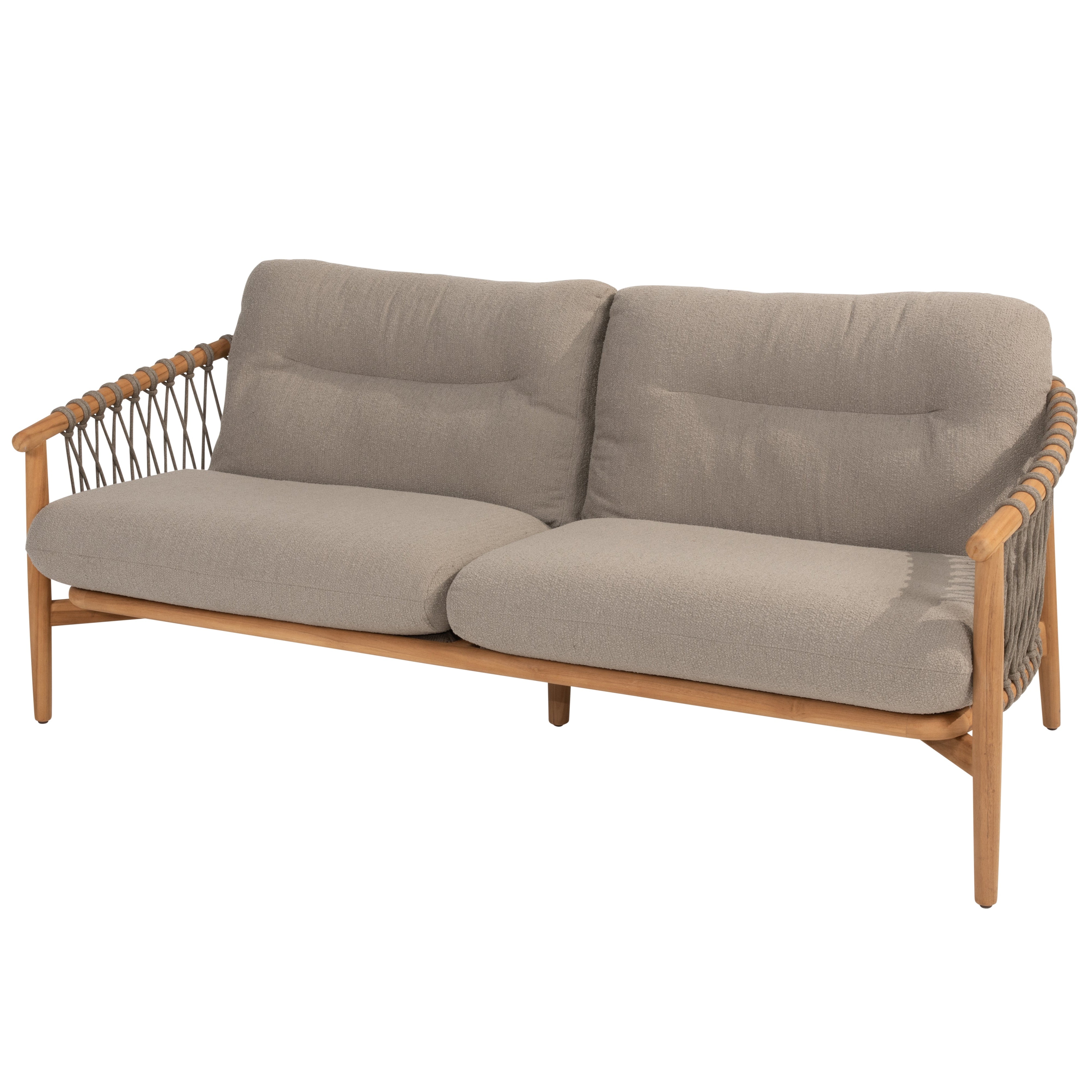 NORA LIVING BENCH TEAK 3 SEATER | MET KUSSENSET