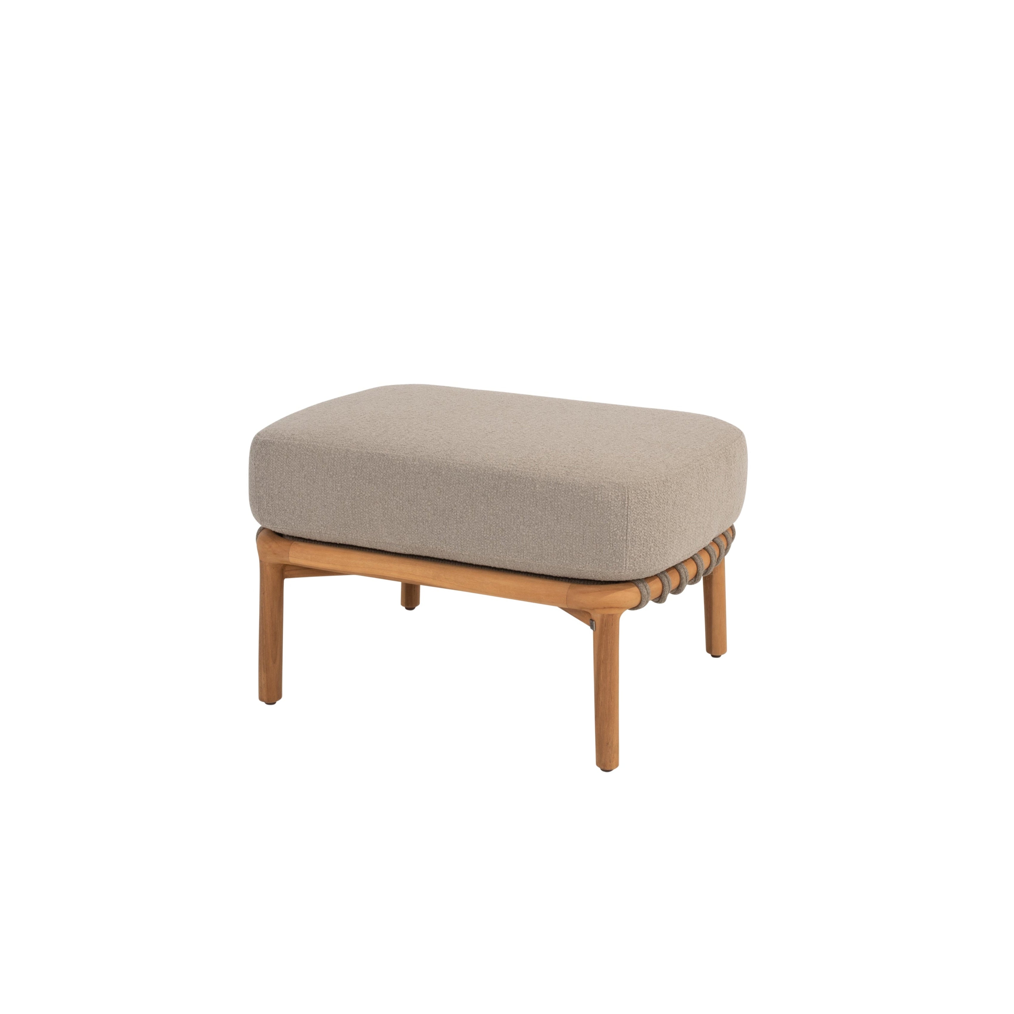 NORA FOOTSTOOL | MET KUSSEN