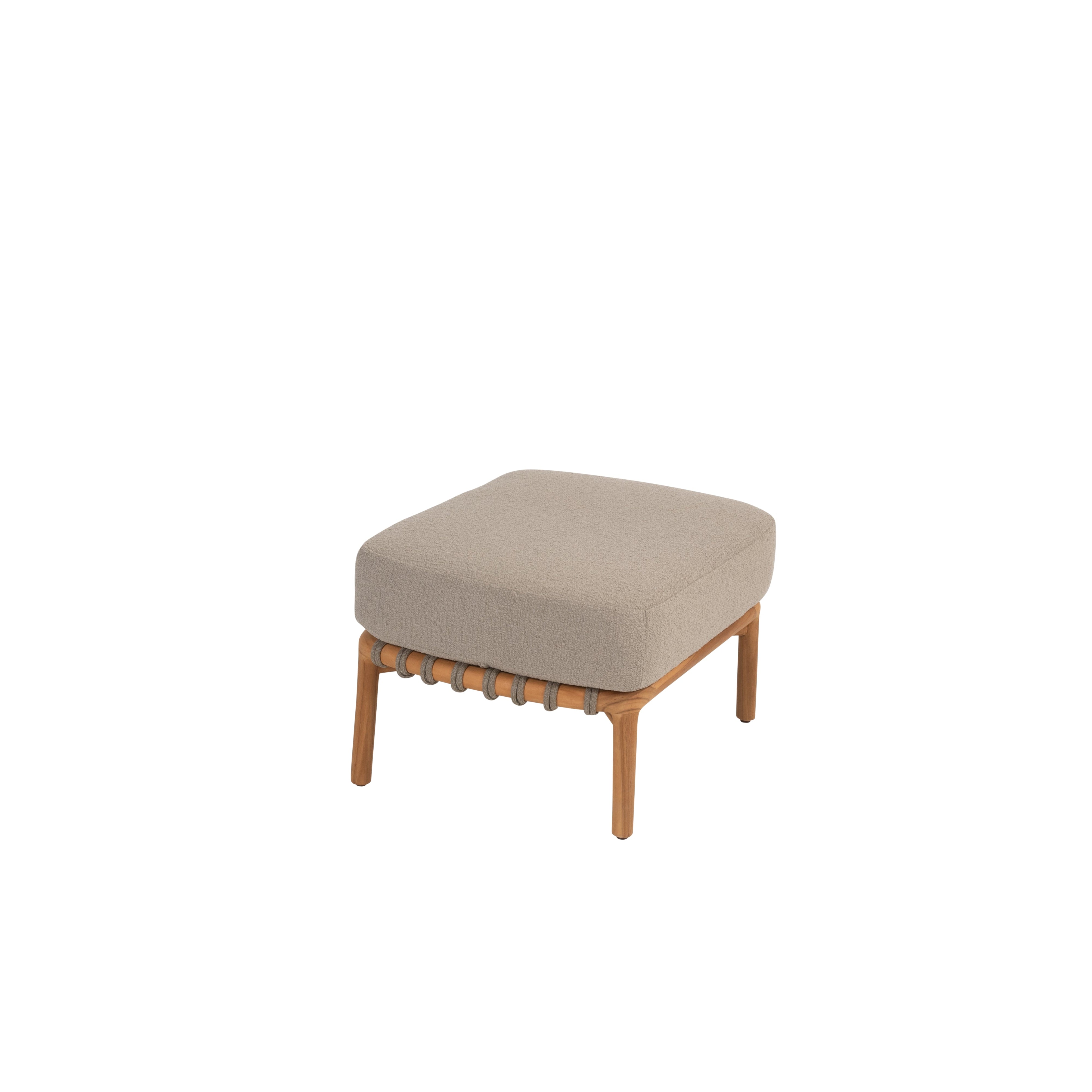 NORA FOOTSTOOL | MET KUSSEN