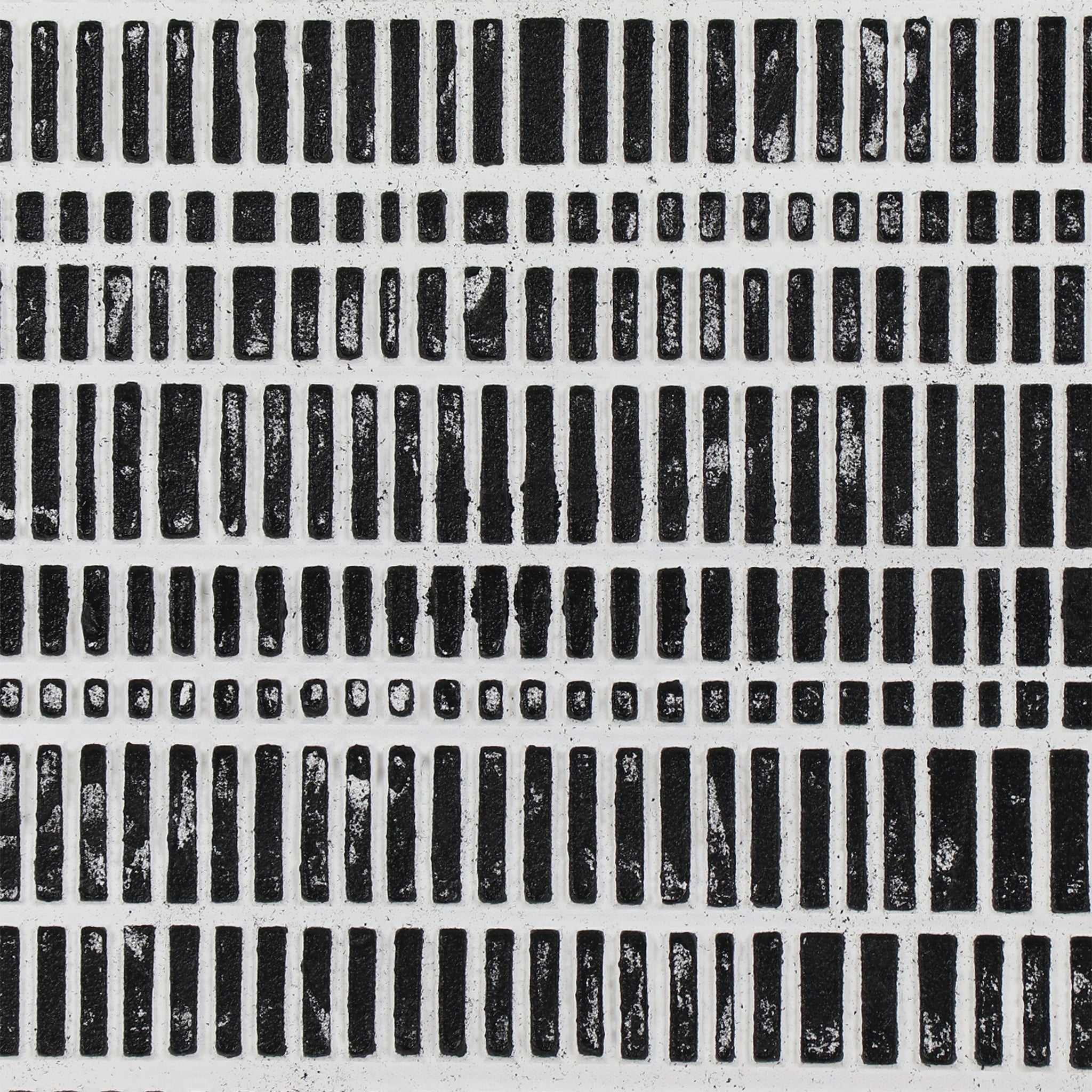 Arte mural Blanche | Lienzo con madera | 90 x 120 cm