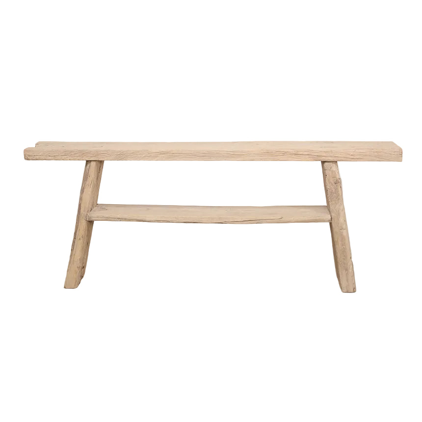 Wall table with bottom shelf | 208x38x81cm | #009-L259