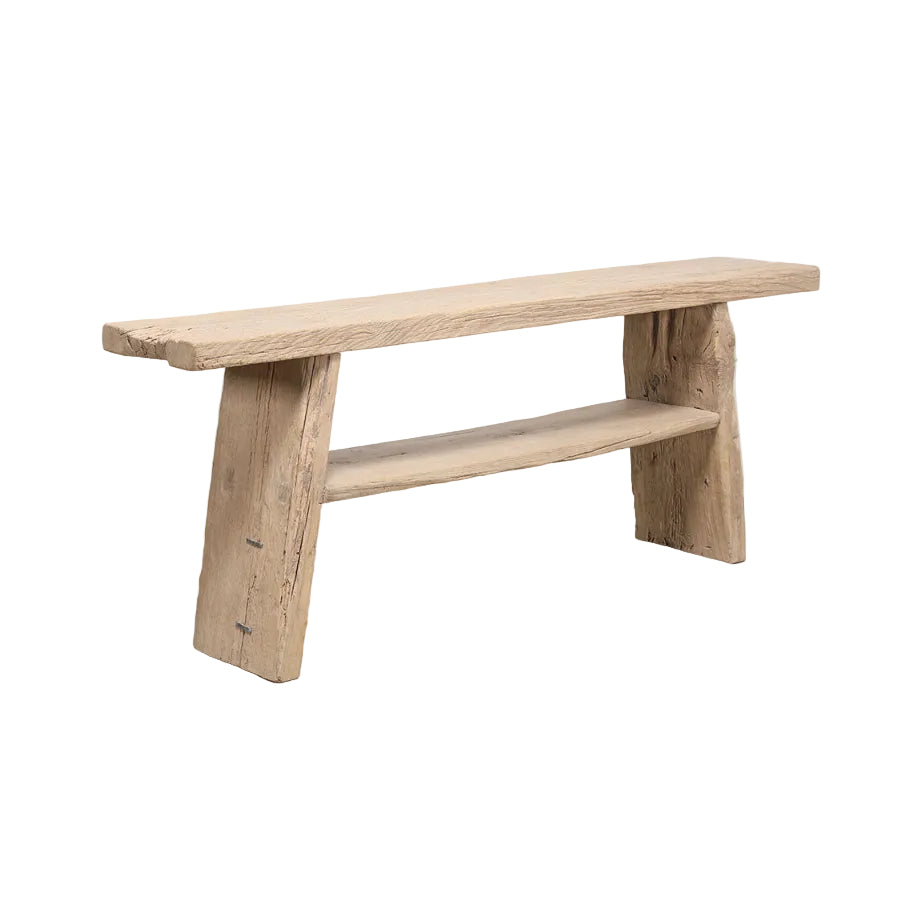 Wall table with bottom shelf | 208x38x81cm | #009-L259