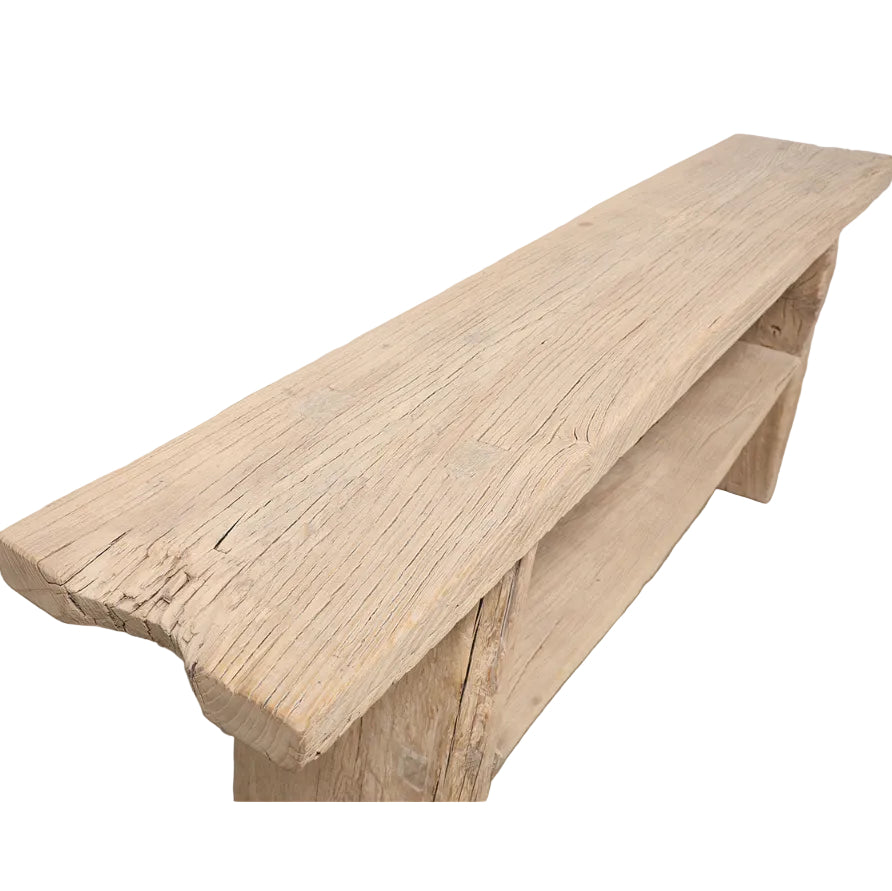 Wall table with bottom shelf | 208x38x81cm | #009-L259